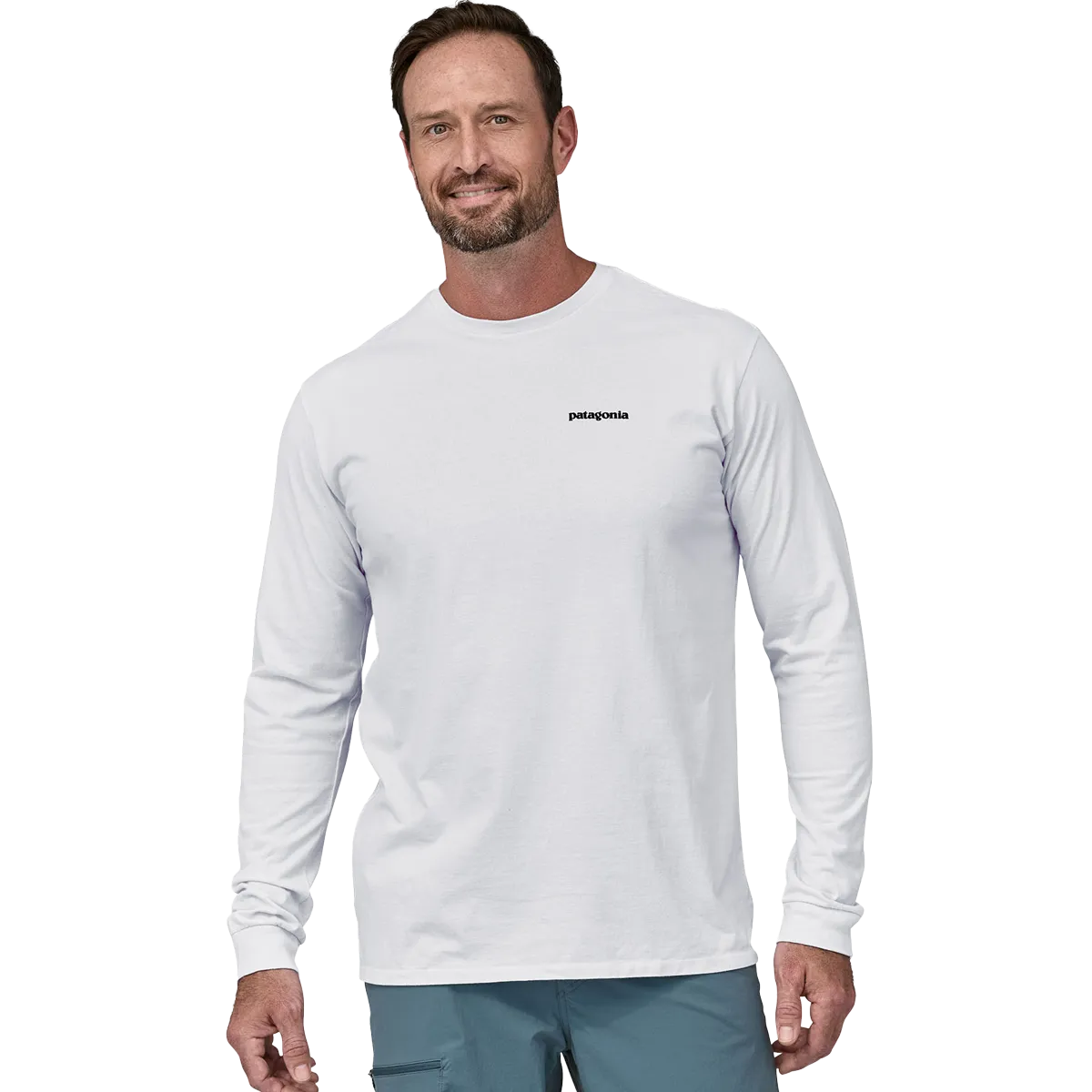Men's Long-Sleeved P-6 Logo Responsibili-Tee