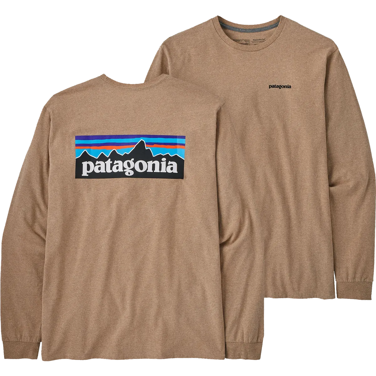 Men's Long-Sleeved P-6 Logo Responsibili-Tee