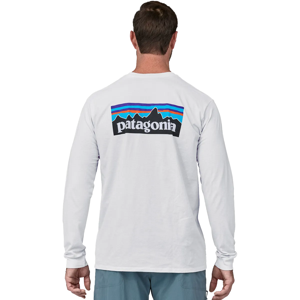Men's Long-Sleeved P-6 Logo Responsibili-Tee