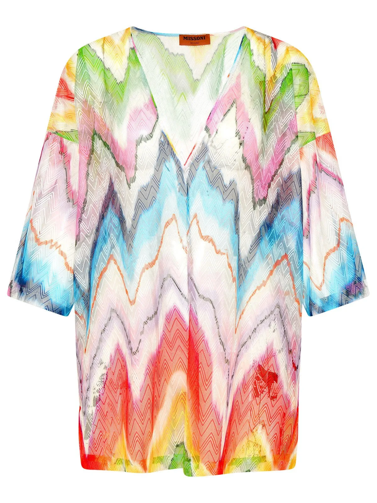 Missoni Zigzag Printed V-Neck Blouse