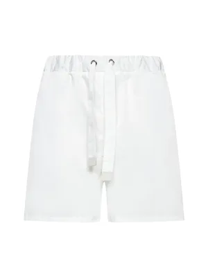 Moncler Drawstring Elastic Waist Shorts