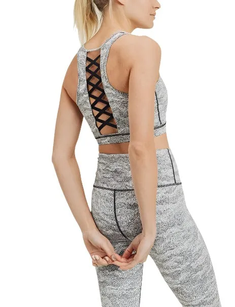 Mono B Sandstorm Racerback Sports Bra AT2855
