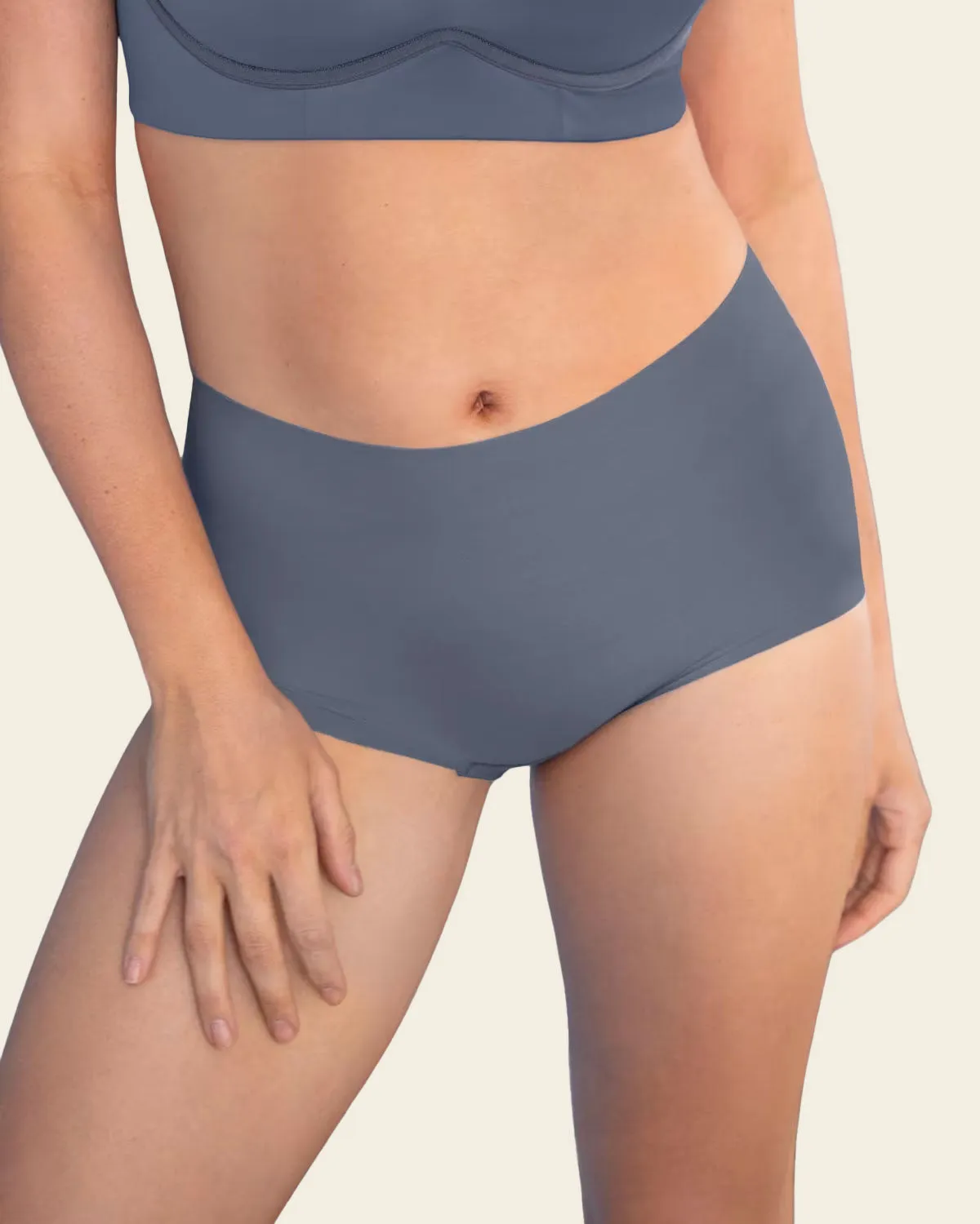 Mostly Covered Invisible Microfiber Boyshort Panty