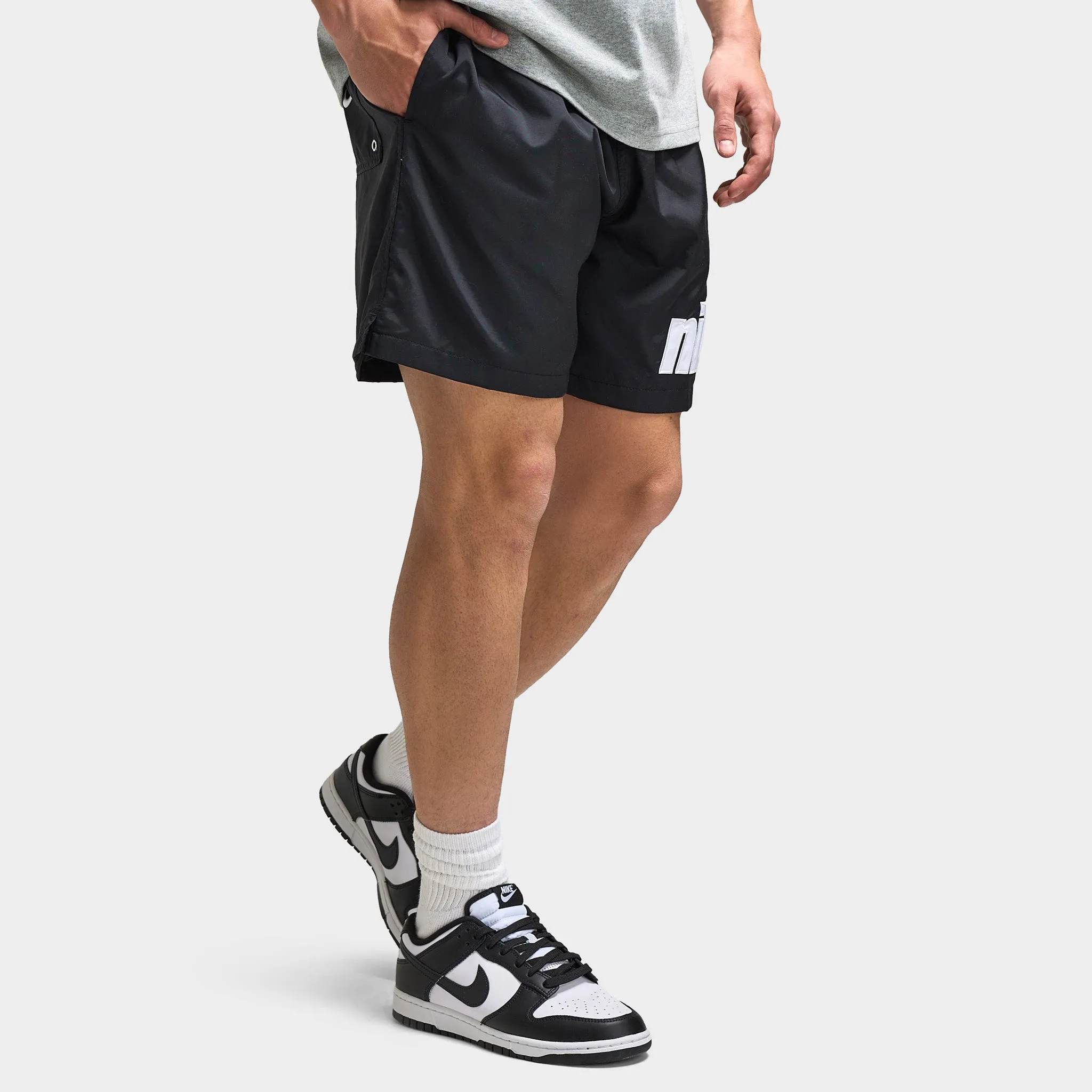 Nike Club Flow Shorts Block 2.0 Black / White