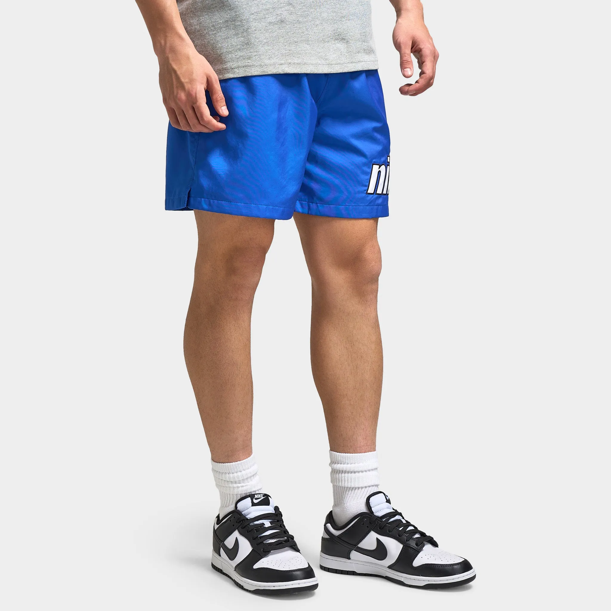 Nike Club Flow Shorts Block 2.0 Game Royal / White