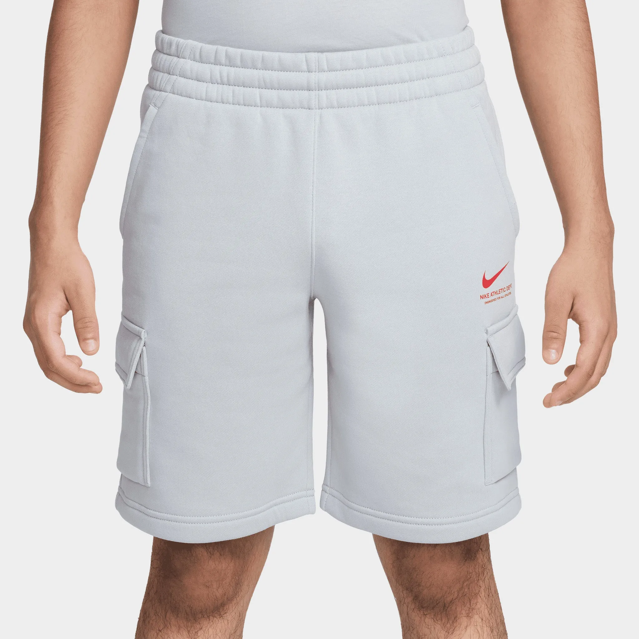 Nike Sportswear Junior Boys' Fleece Cargo Shorts / Wolf Grey