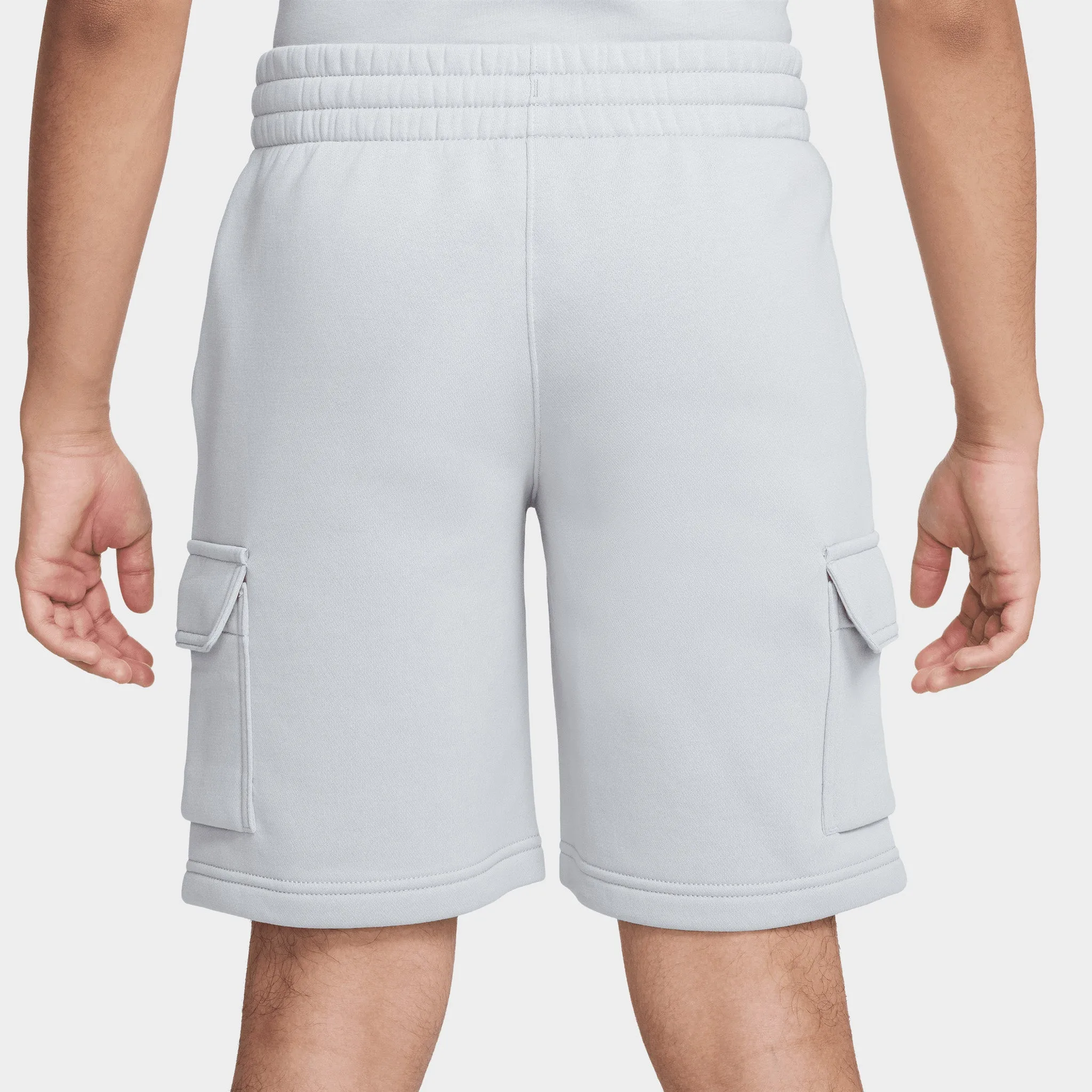 Nike Sportswear Junior Boys' Fleece Cargo Shorts / Wolf Grey