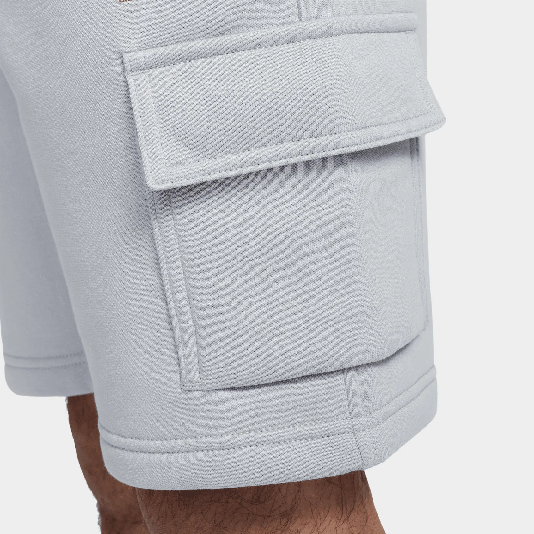 Nike Sportswear Junior Boys' Fleece Cargo Shorts / Wolf Grey