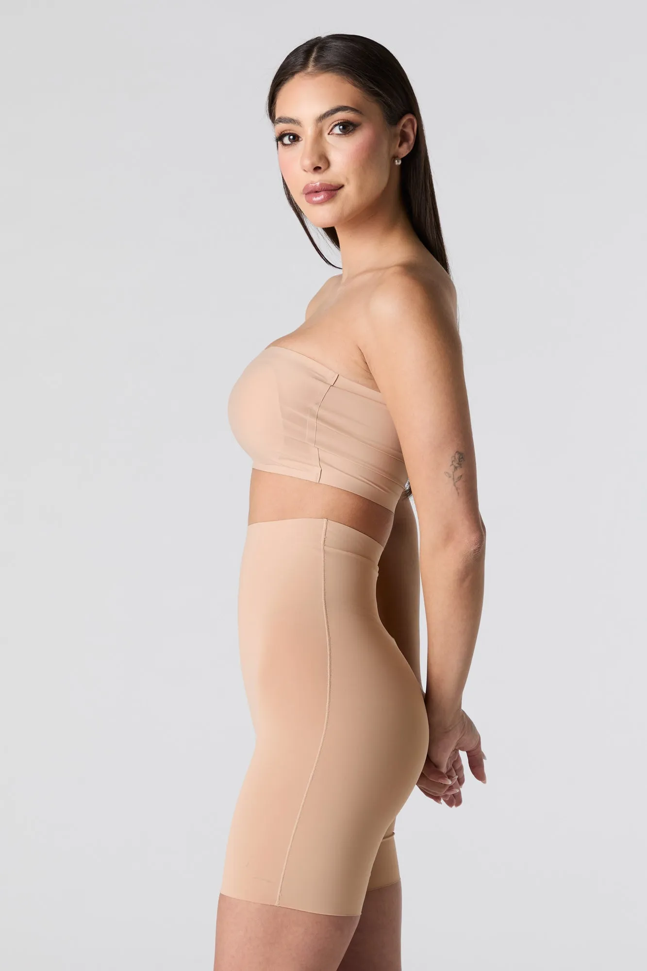 No Show High Rise Short Shapewear