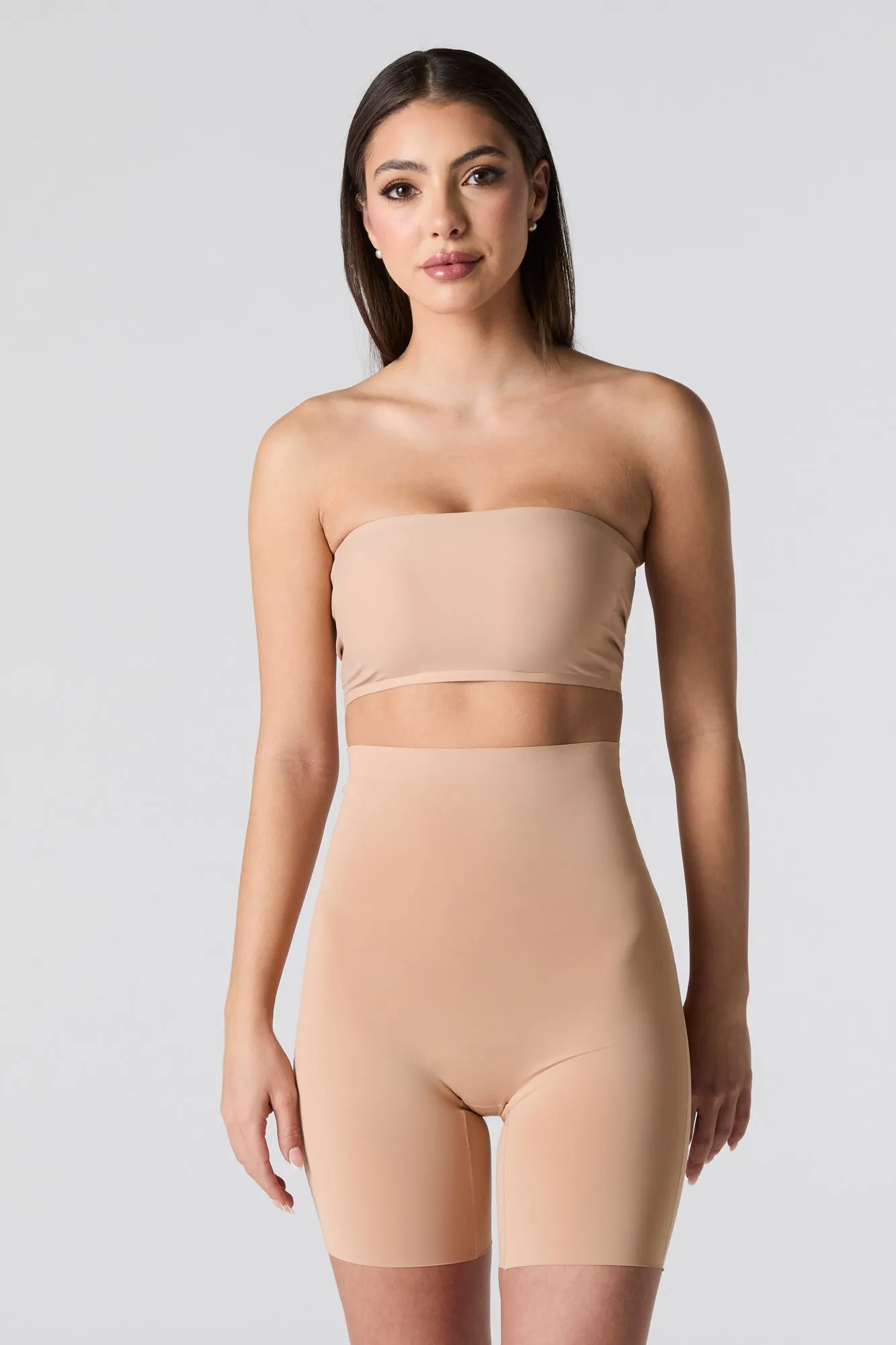No Show High Rise Short Shapewear