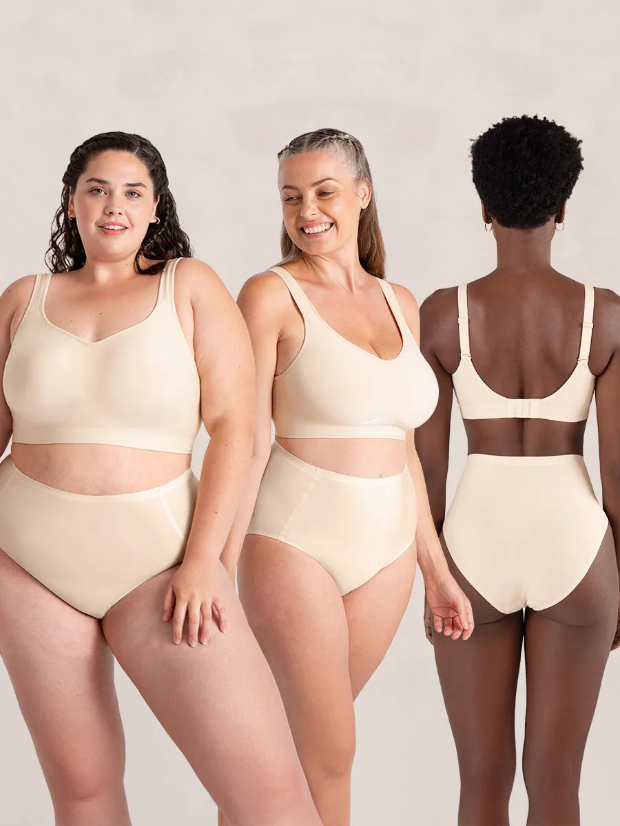 Offer: Shapermint Essentials 3-Pack Everyday Comfort Straps Wireless Shaping Bra - 60 percent OFF