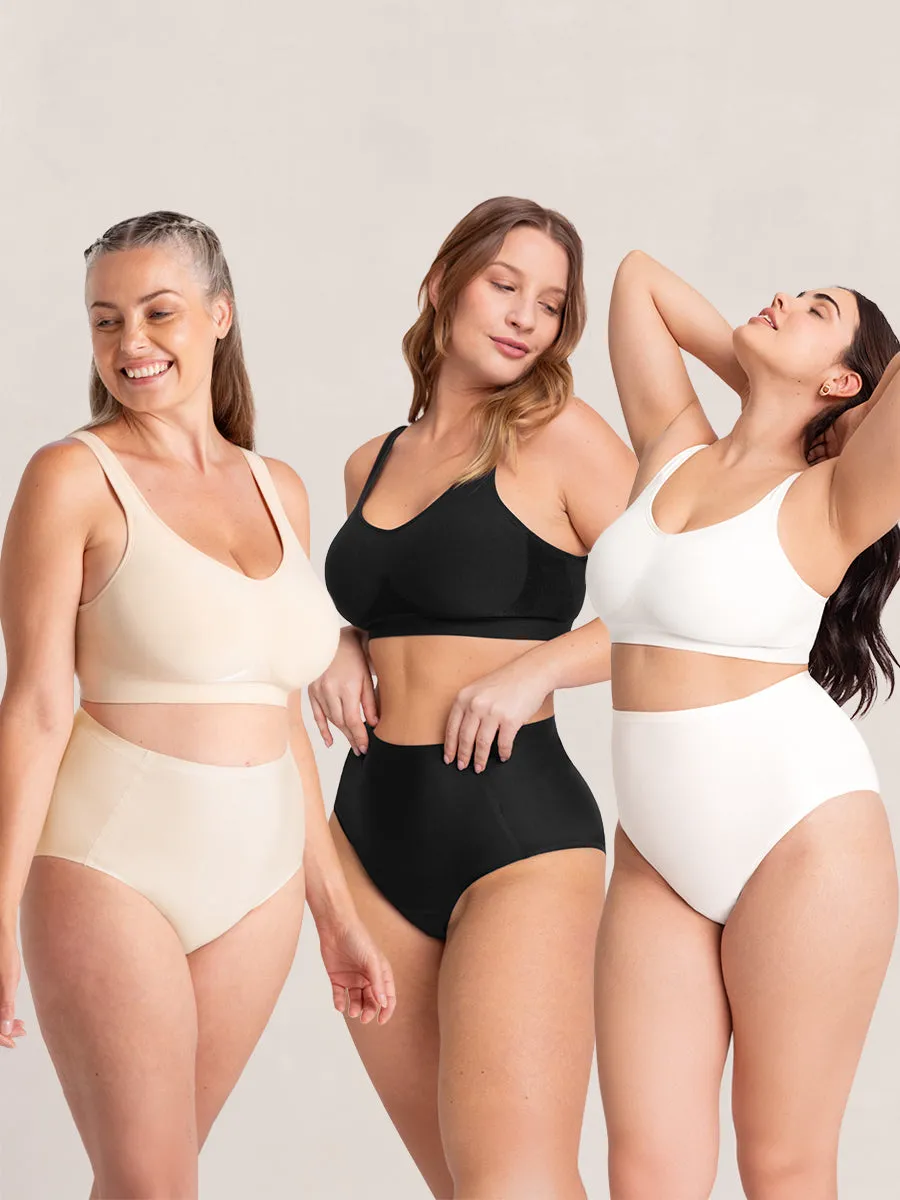 Offer: Shapermint Essentials 3-Pack Everyday Comfort Straps Wireless Shaping Bra - 60 percent OFF