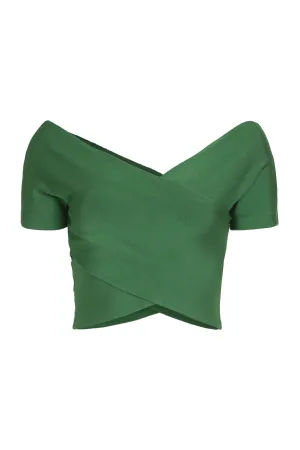 Philosophy Di Lorenzo Serafini V-Neck Cropped Top