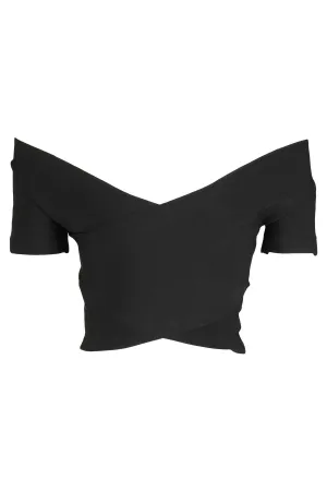 Philosophy Di Lorenzo Serafini V-Neck Cropped Top
