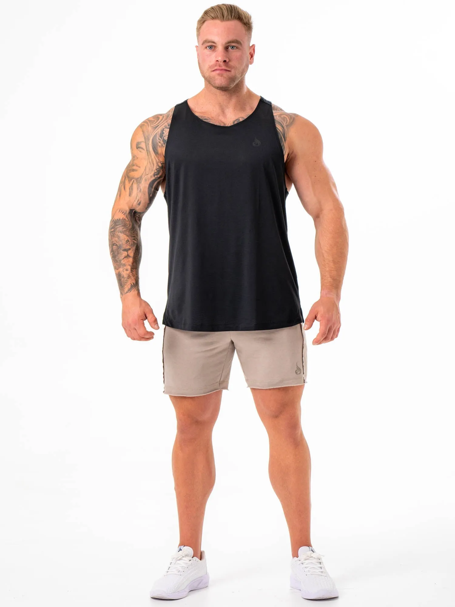 Pursuit Track Shorts - Taupe