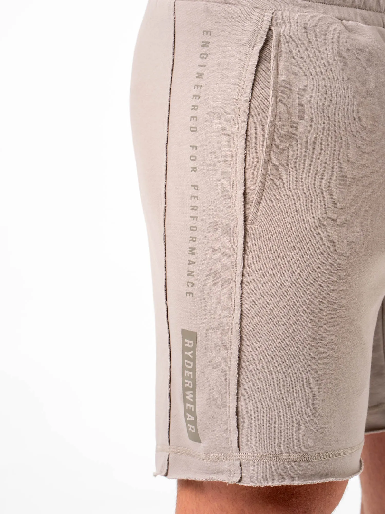 Pursuit Track Shorts - Taupe