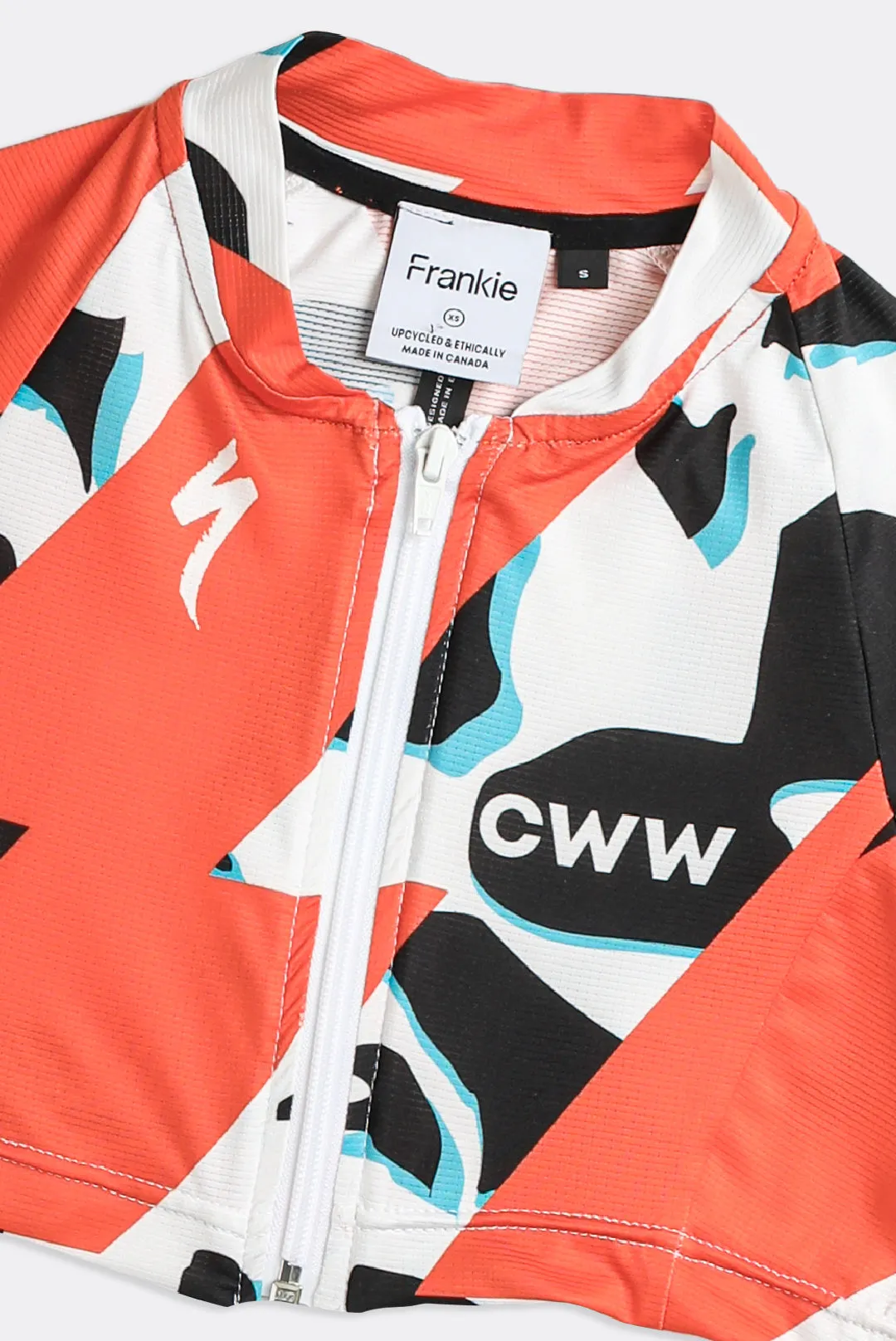 Rework Micro Crop Cycling Jersey - XS