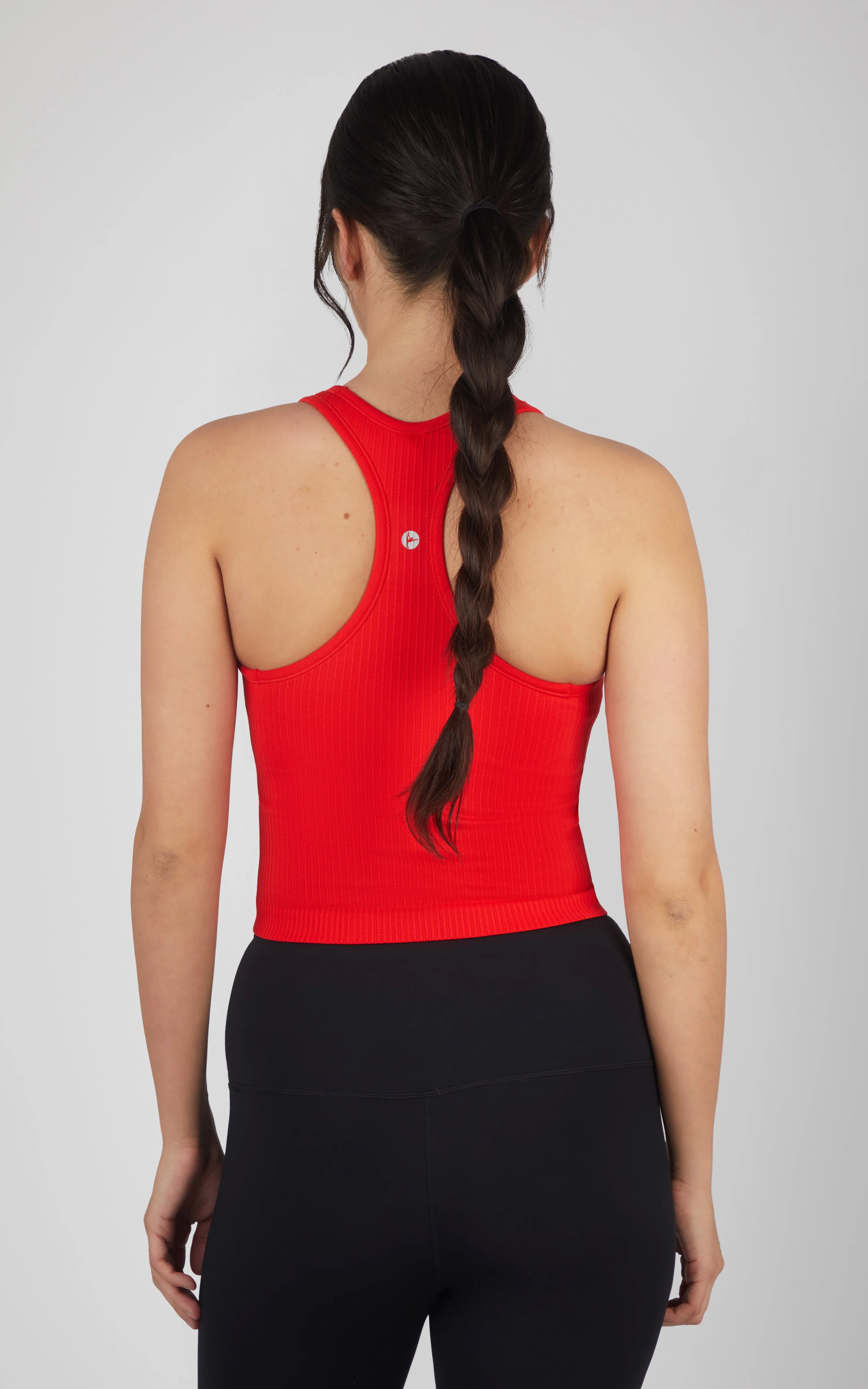 Ribbed Tank  with Padded Bra