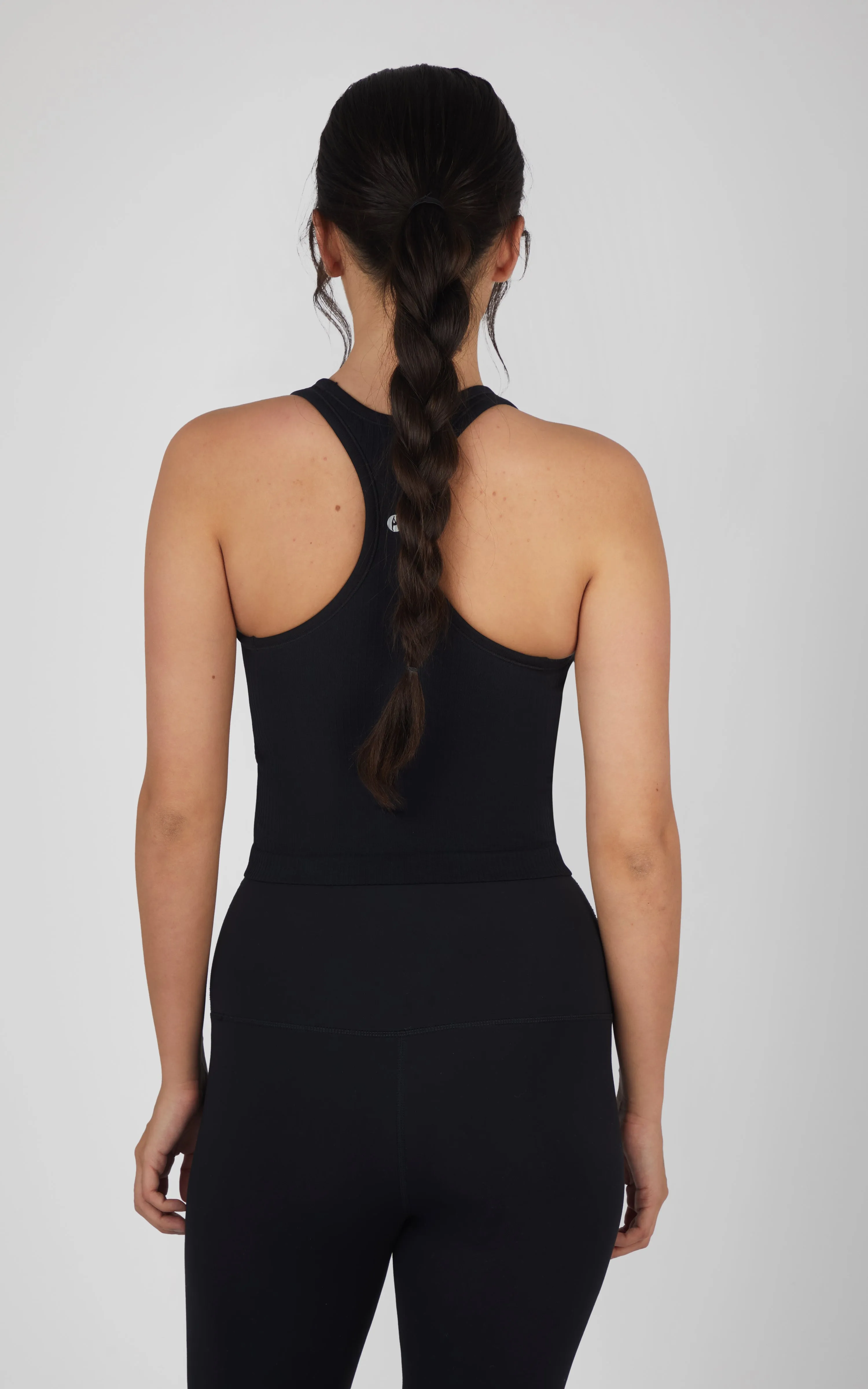 Ribbed Tank  with Padded Bra