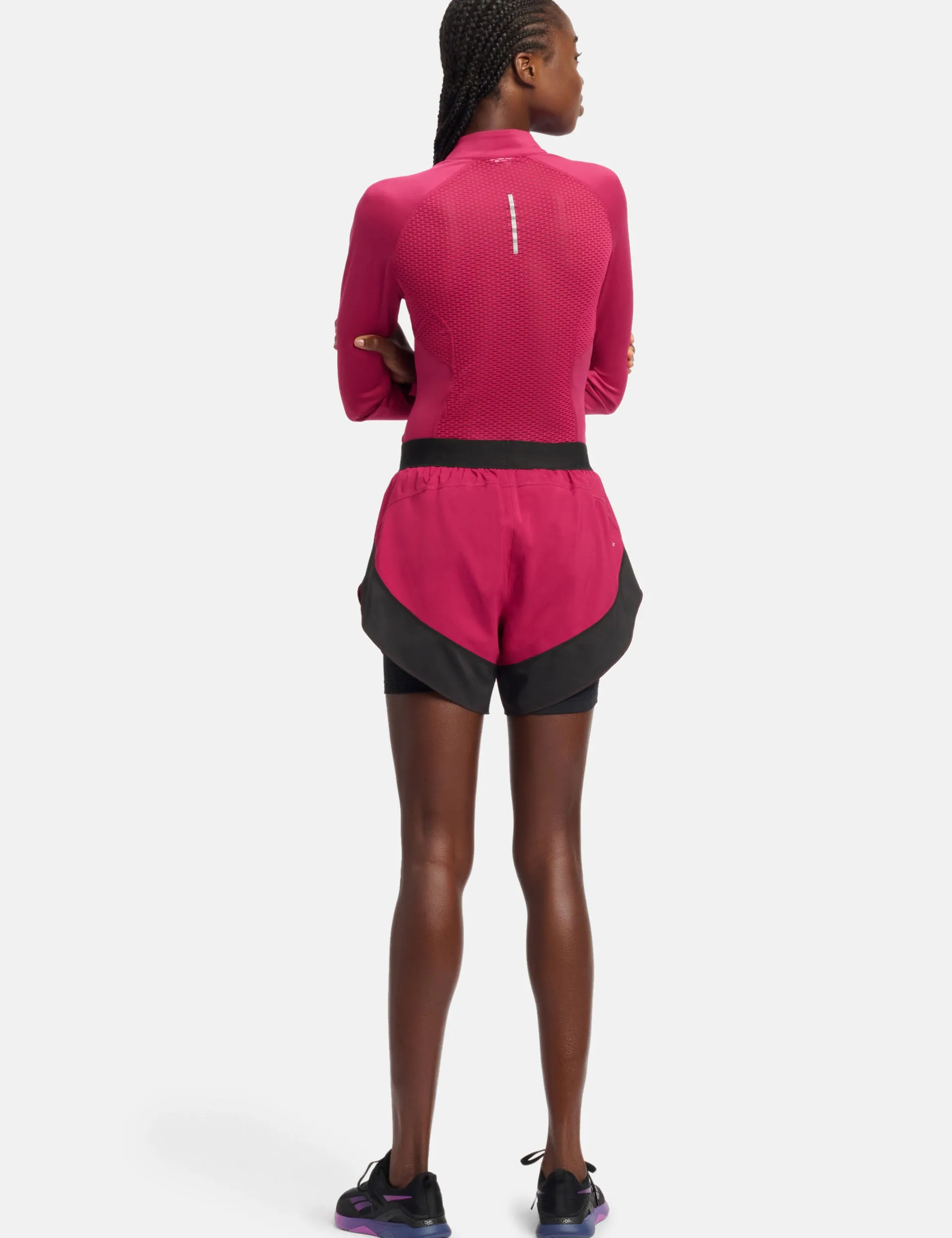 Running 2 In 1 Short - Very Berry