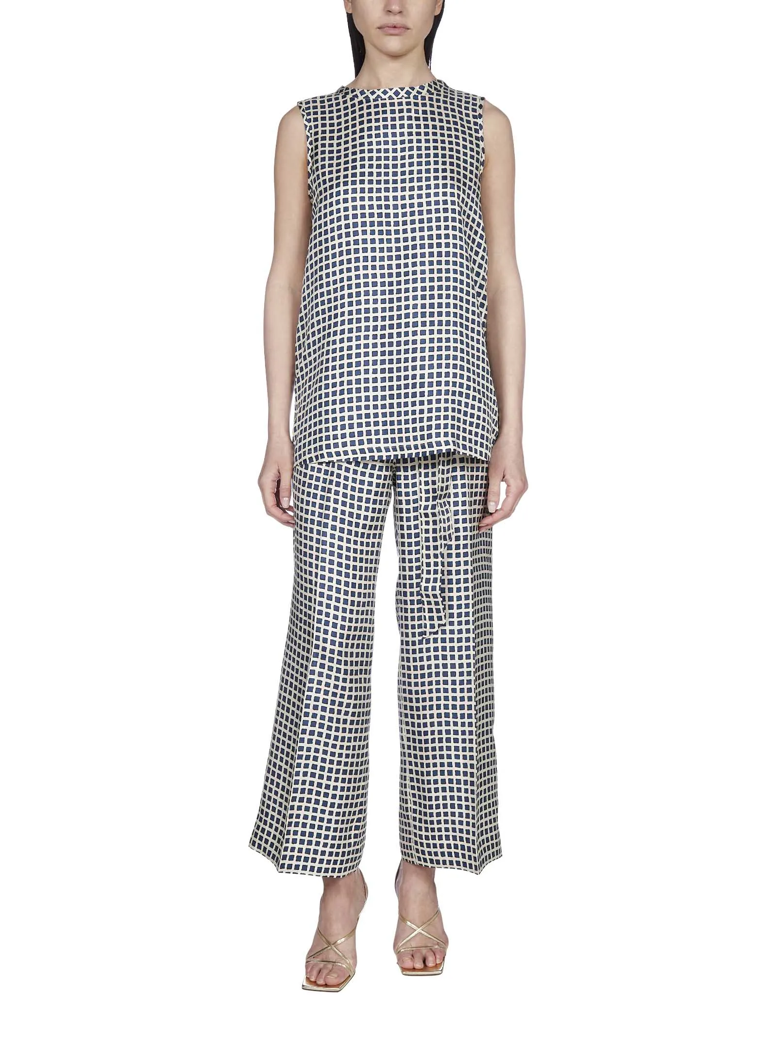 'S Max Mara Twill Tank Top