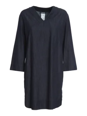 'S Max Mara V-Neck Denim Top