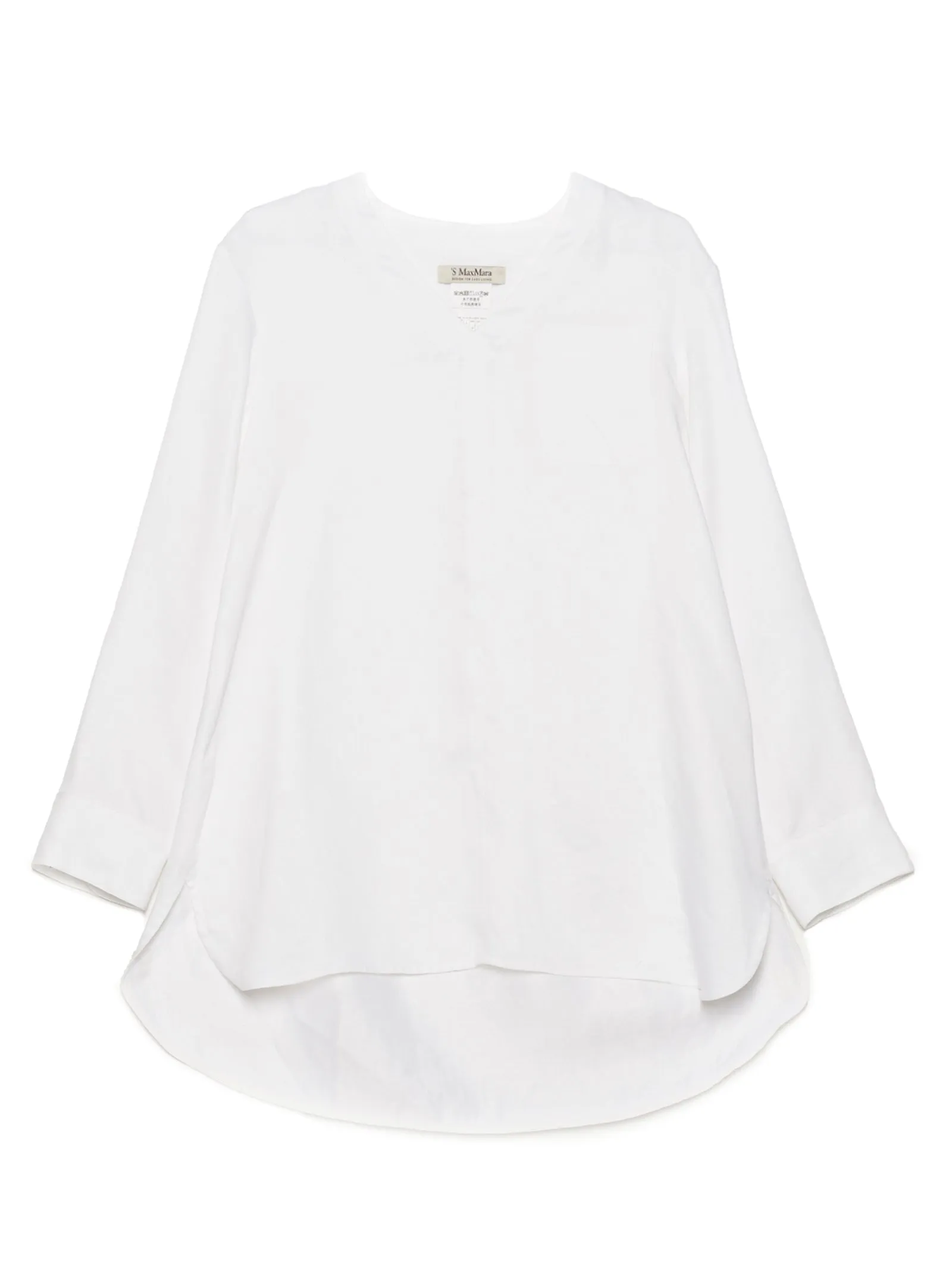 'S Max Mara V-Neck Tunic Shirt