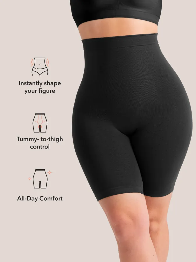 Shapermint Essentials All Day Every Day High-Waisted Shaper Shorts