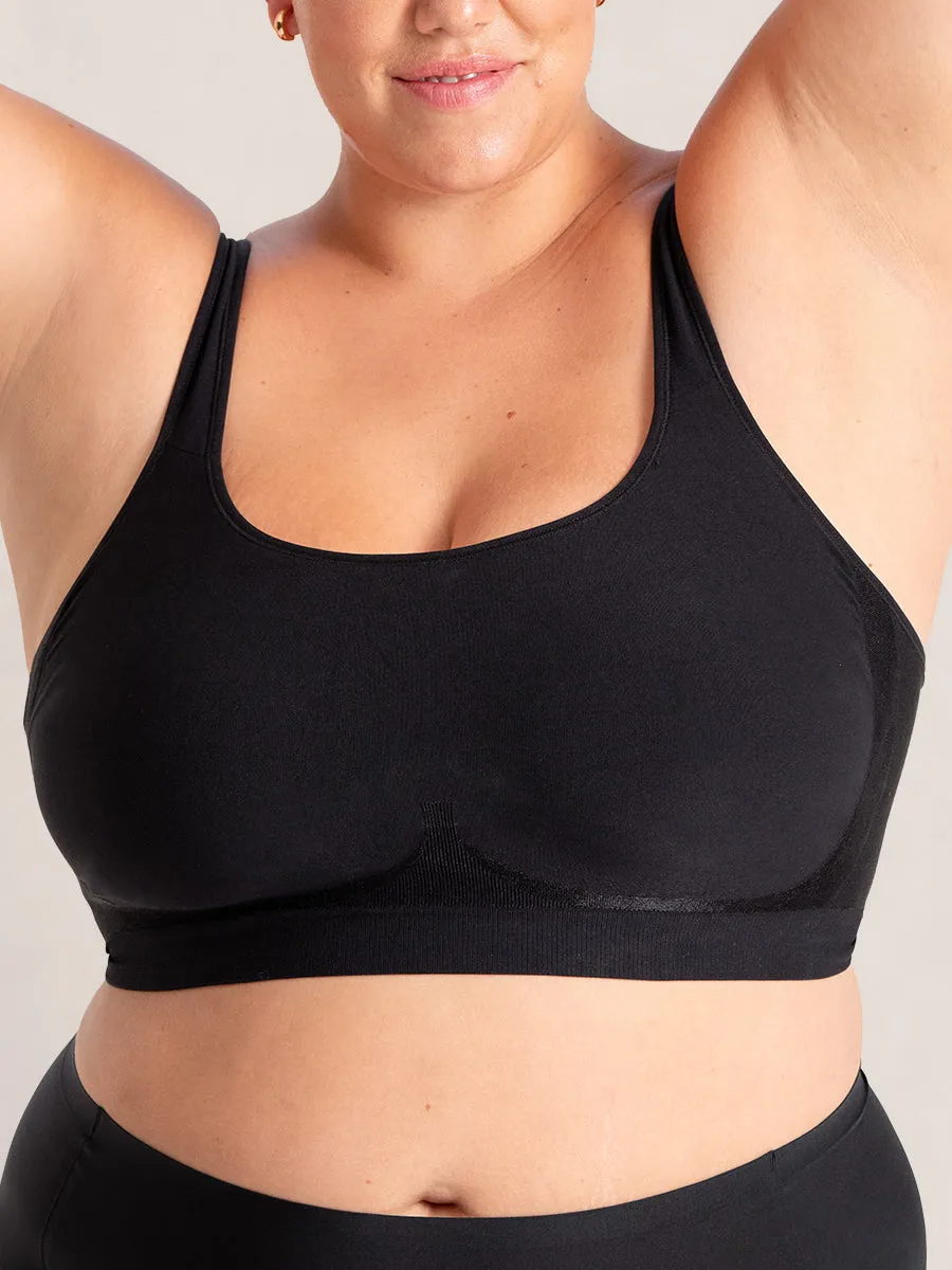 Shapermint Essentials Everyday Comfort Straps Wireless Shaping Bra