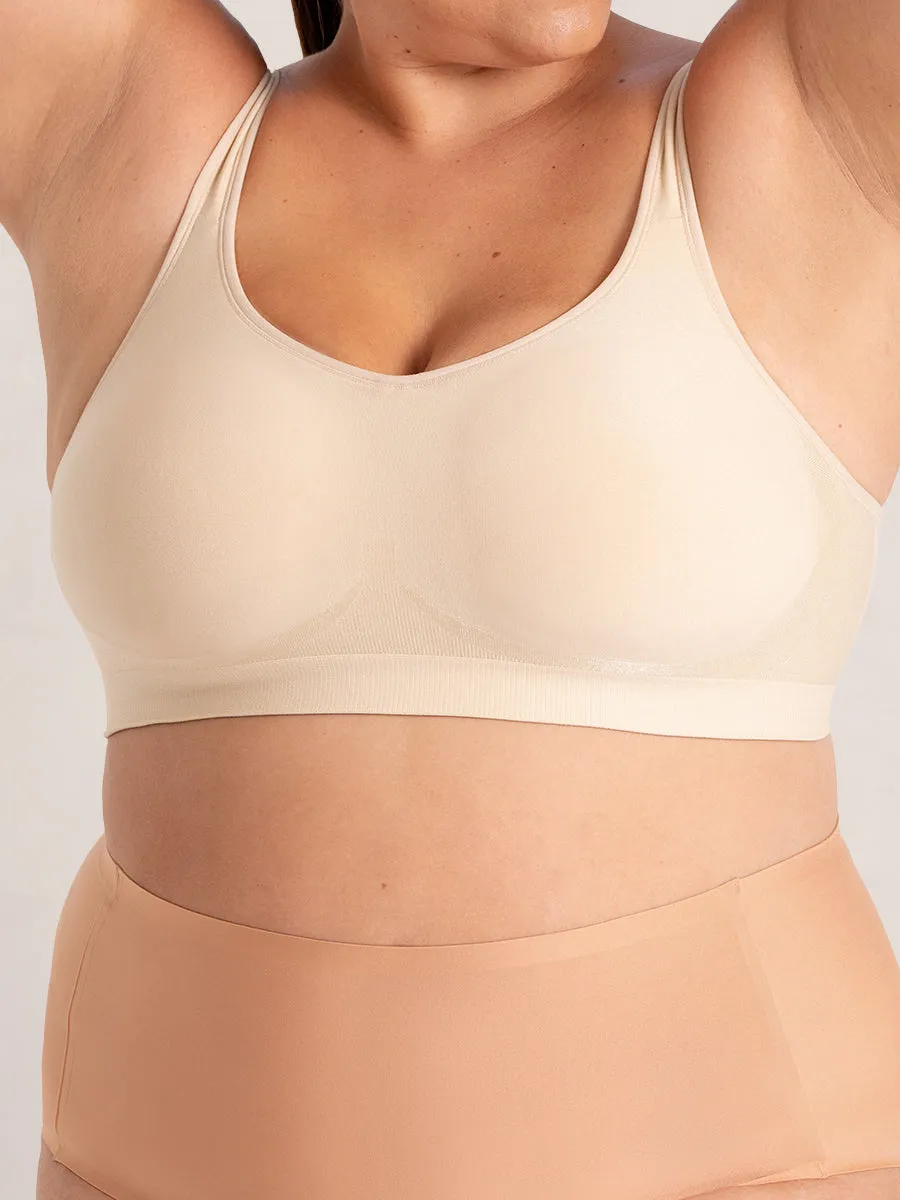 Shapermint Essentials Everyday Comfort Straps Wireless Shaping Bra