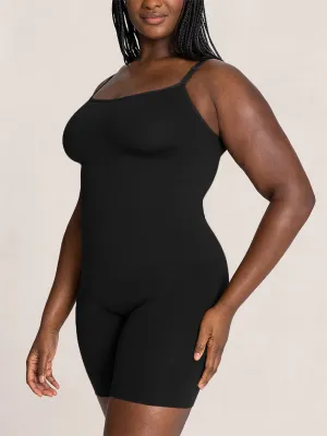 Shapermint Essentials Mid-Thigh Bodysuit