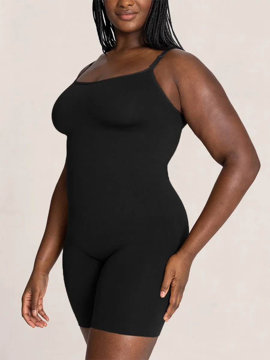 Shapermint Essentials Mid-Thigh Bodysuit