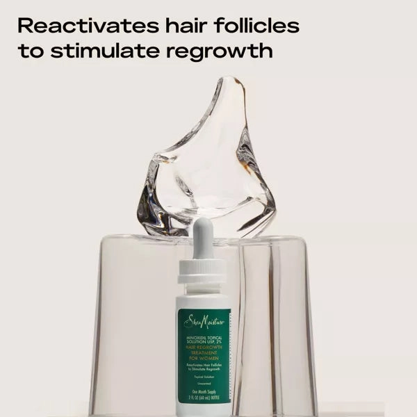 Shea Moisture Minoxidil 2% Hair Treatment Solution - 2 fl oz