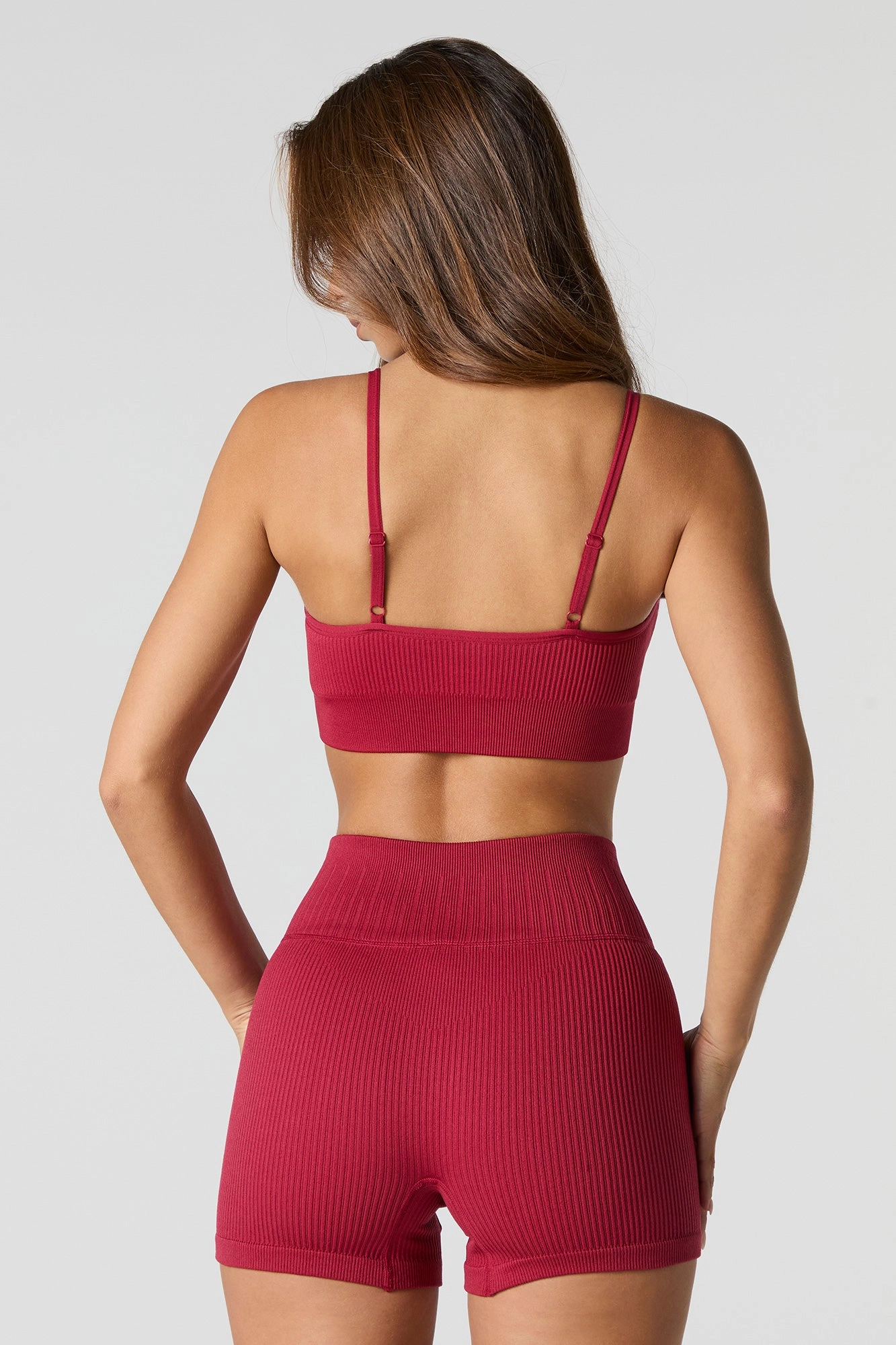 Short Sommer Ray Active côtelé sans couture