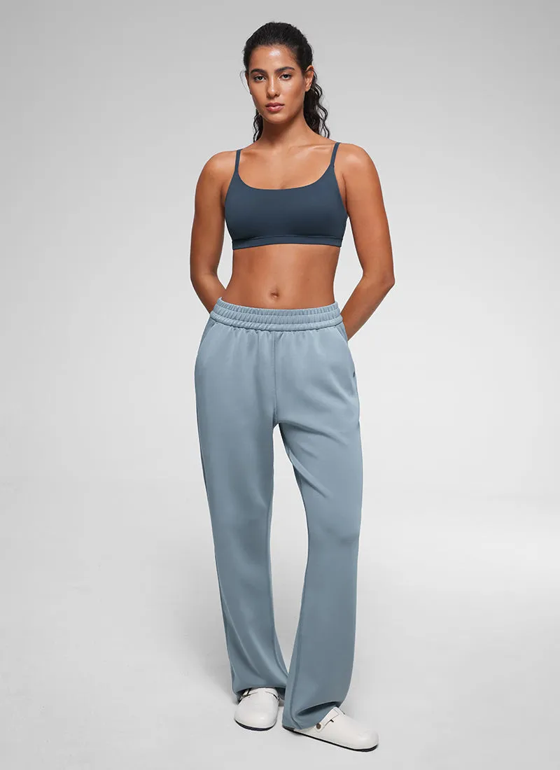 Softhold Double Lined Scoop Neck Bralettes Adjustable