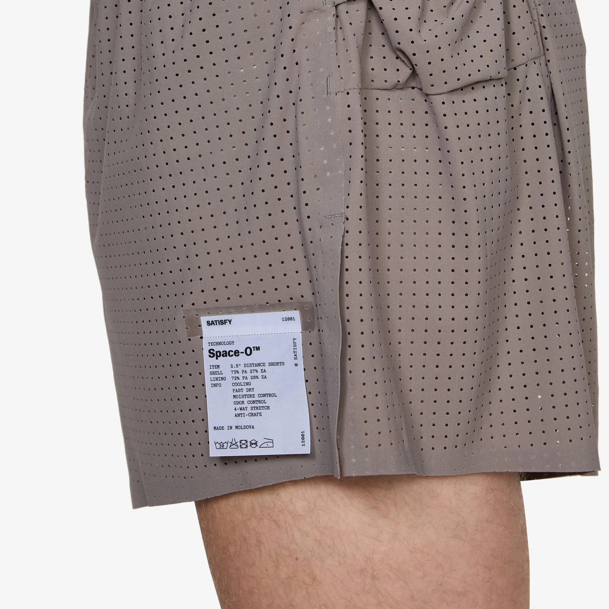 Space‑O™ 2.5 Distance Shorts Taupe