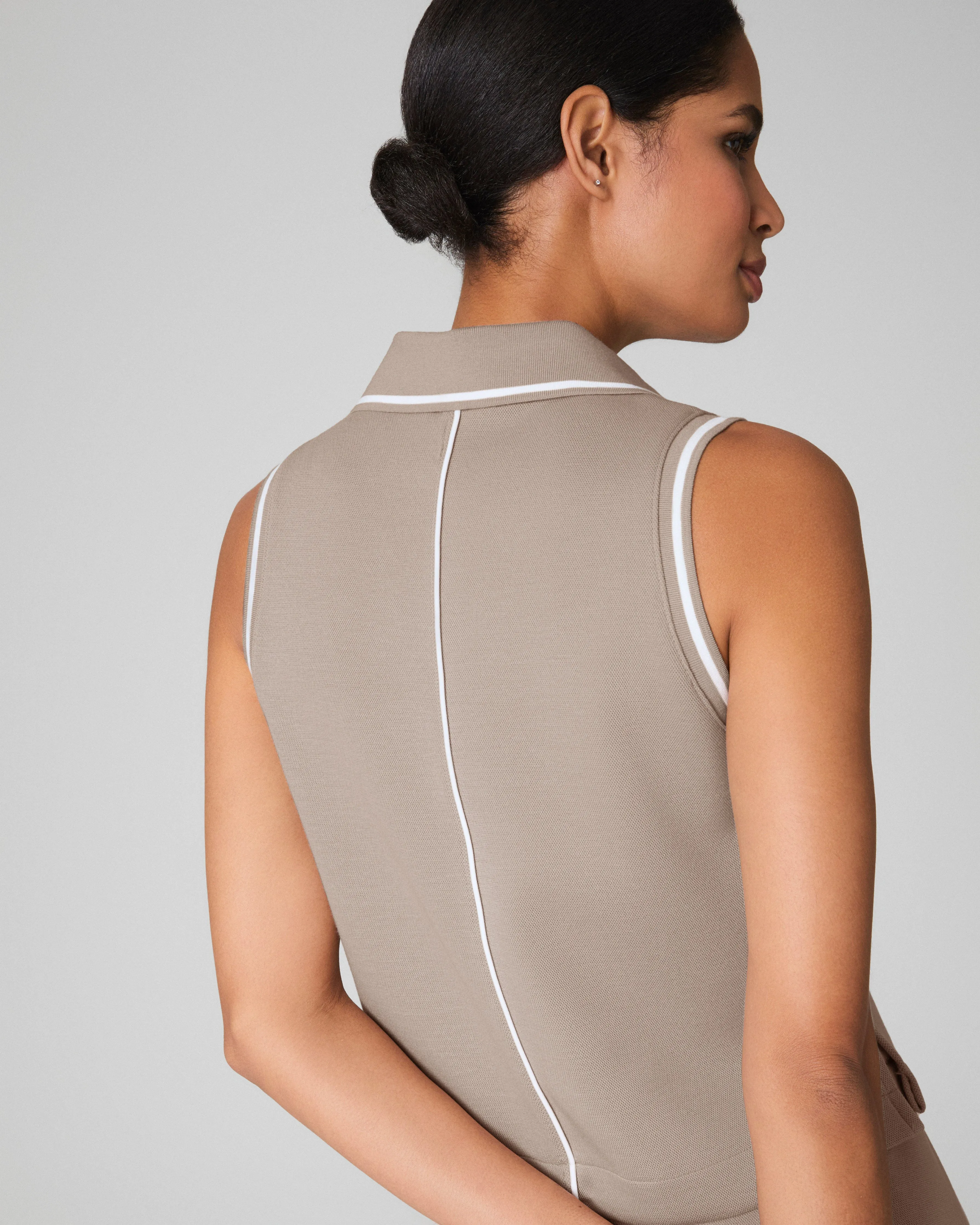 SPANX® AirEssentials Pique Polo Tank