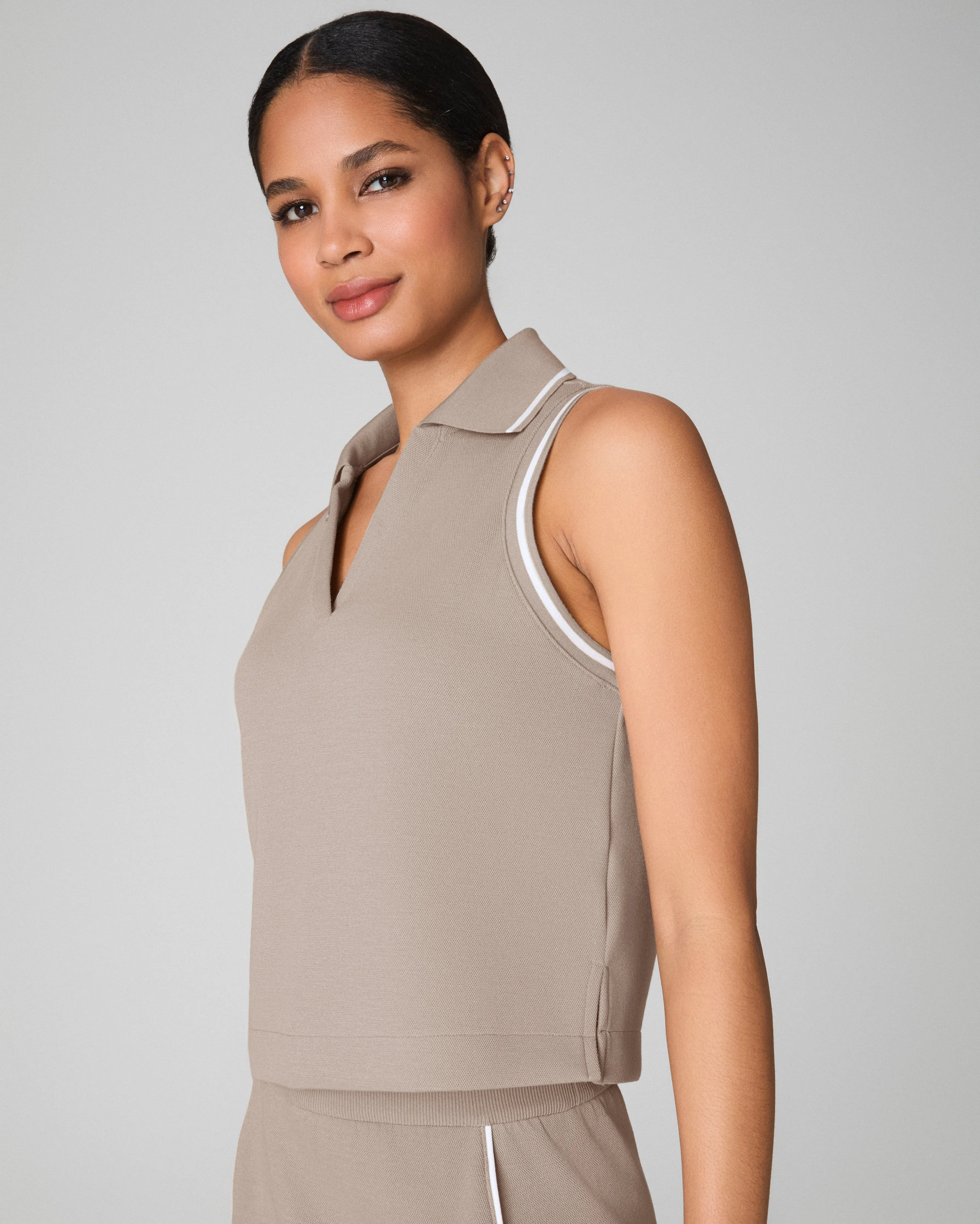 SPANX® AirEssentials Pique Polo Tank