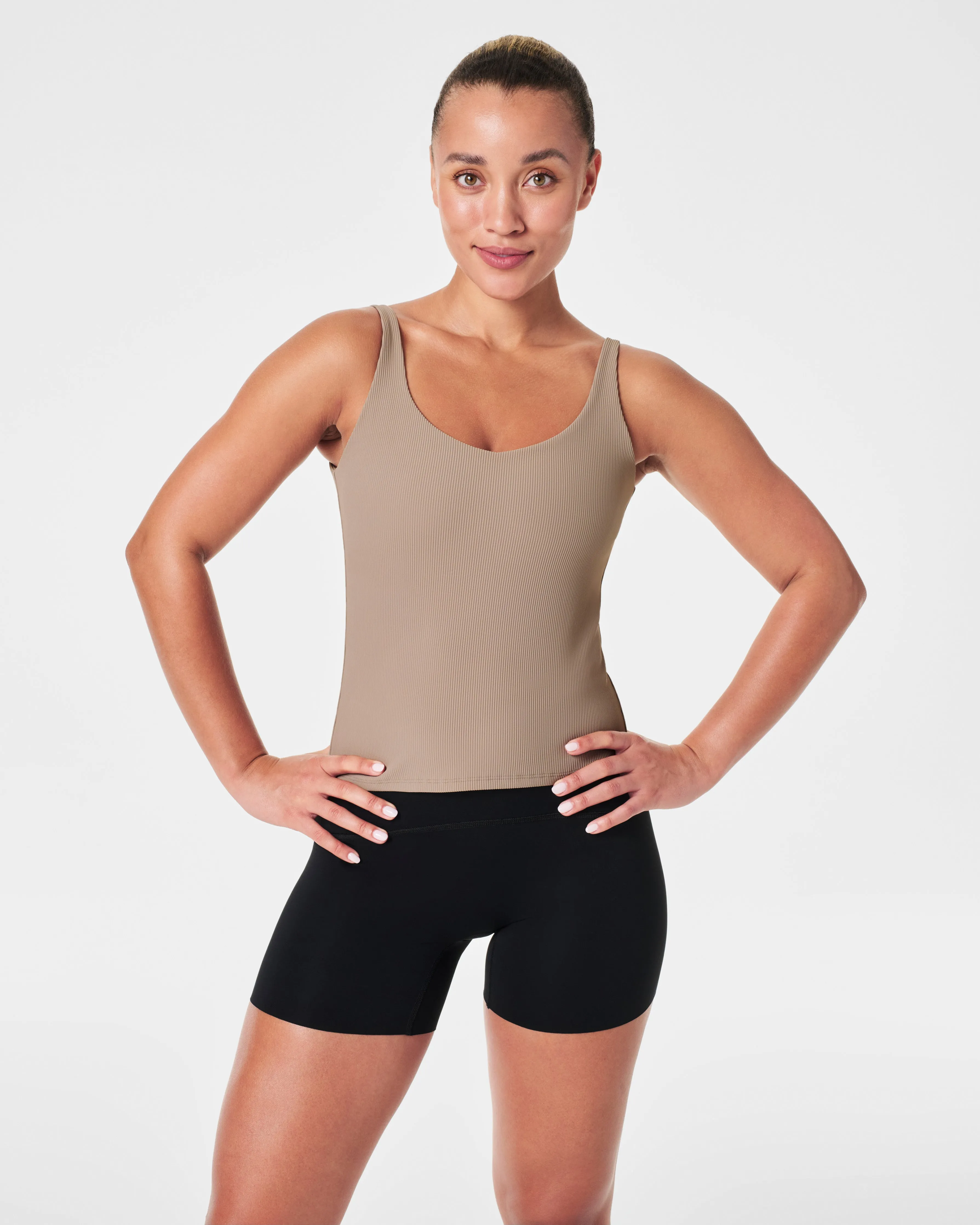 SPANX® Get Moving Contour Rib Shelf Tank