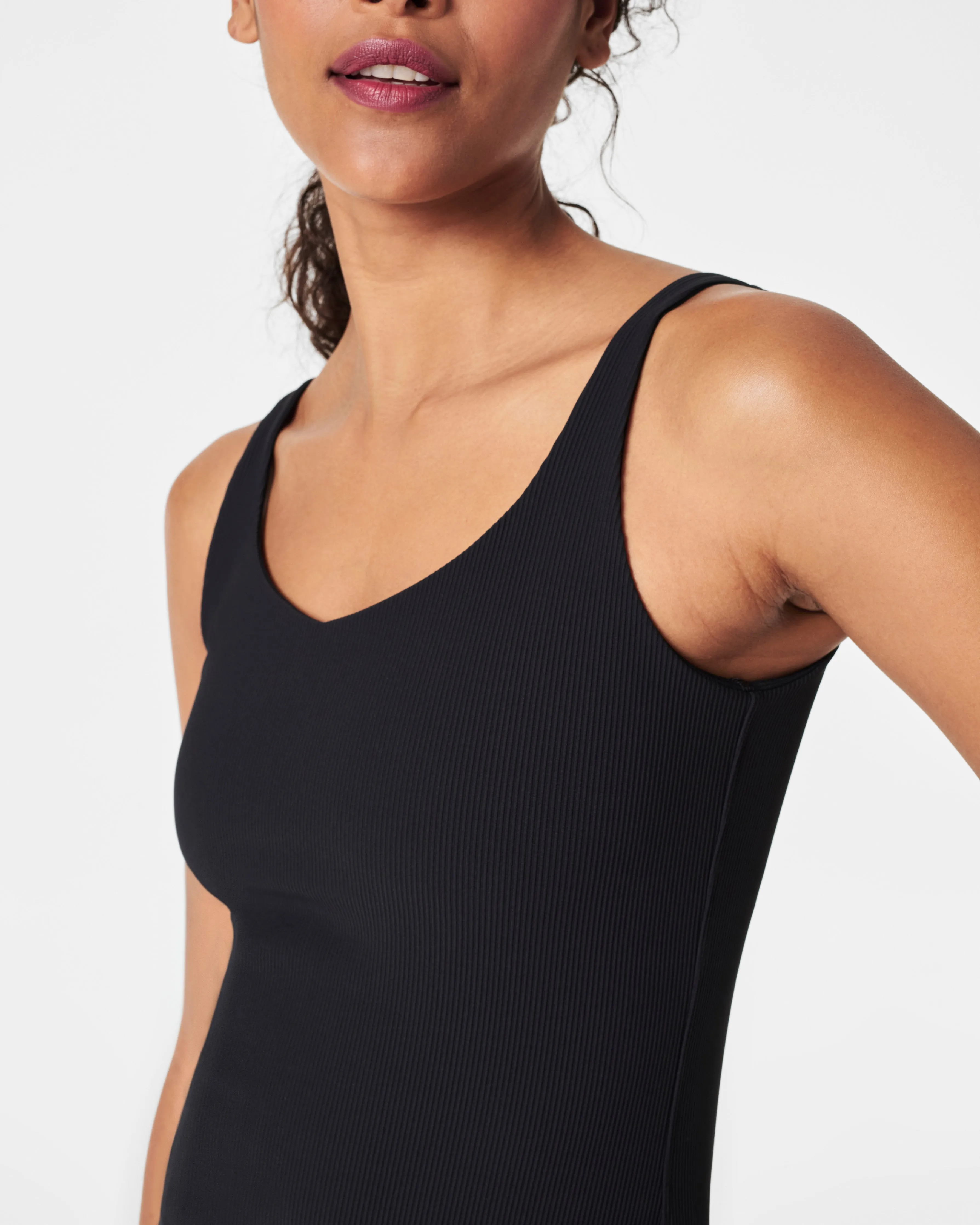SPANX® Get Moving Contour Rib Shelf Tank