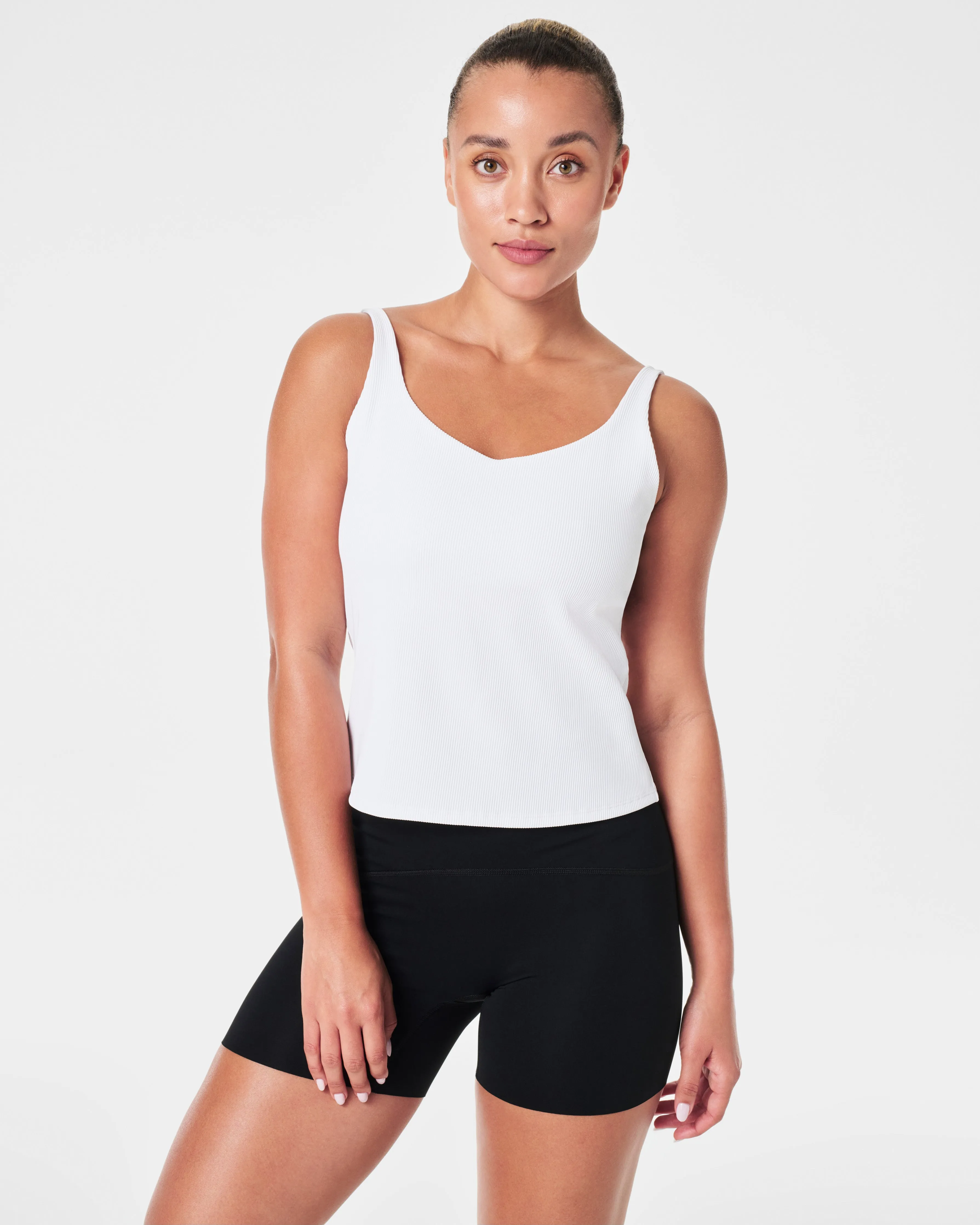 SPANX® Get Moving Contour Rib Shelf Tank
