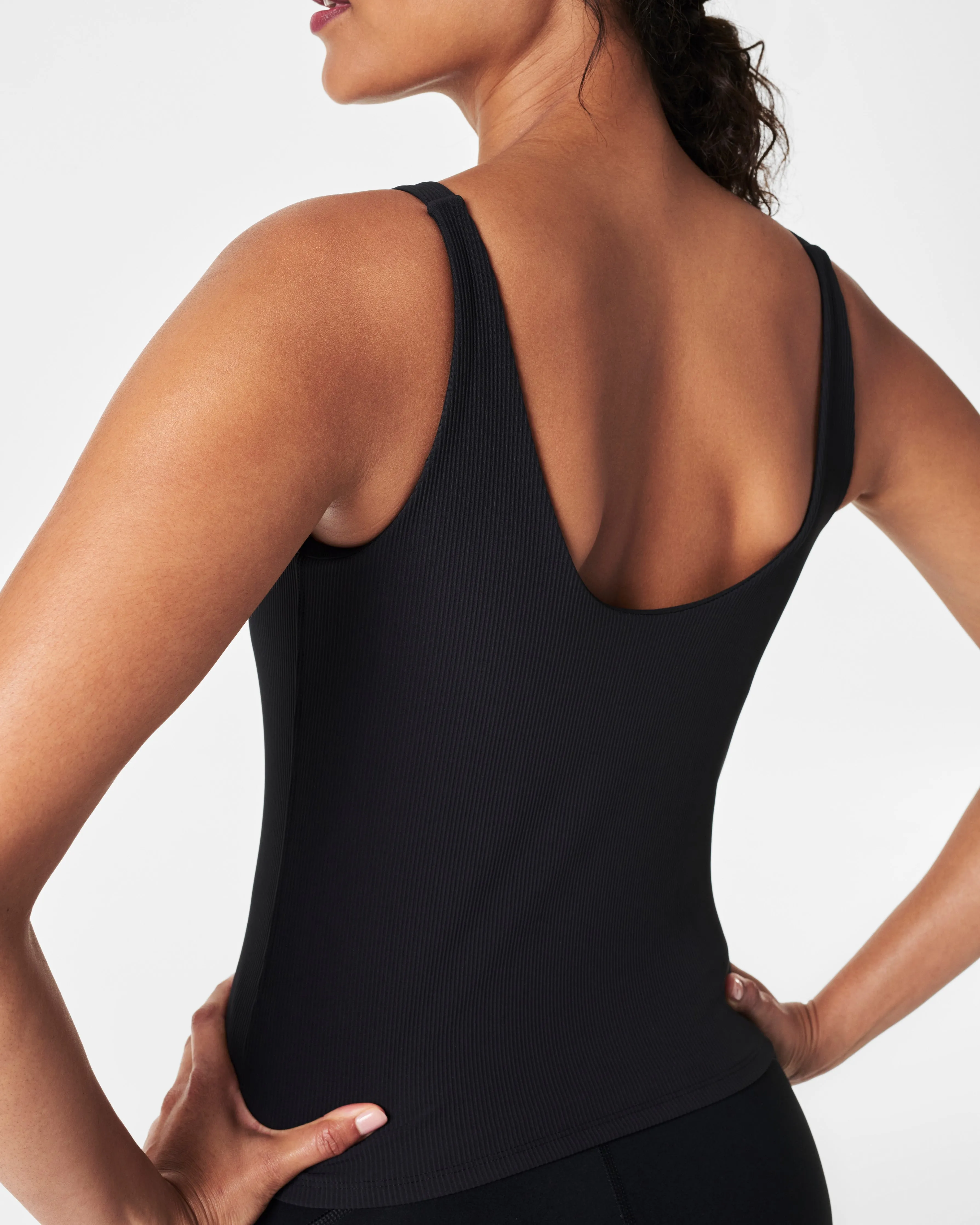 SPANX® Get Moving Contour Rib Shelf Tank