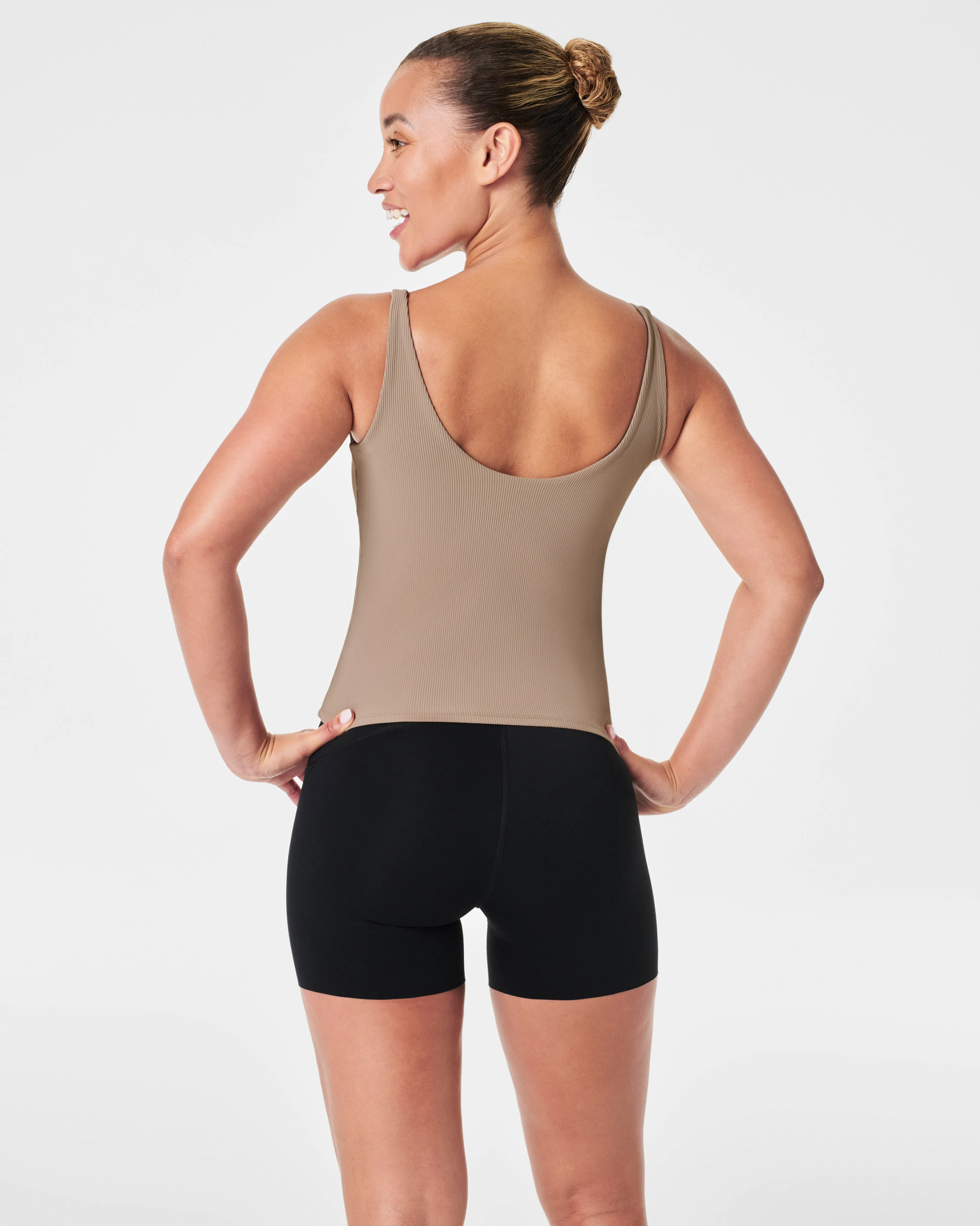 SPANX® Get Moving Contour Rib Shelf Tank