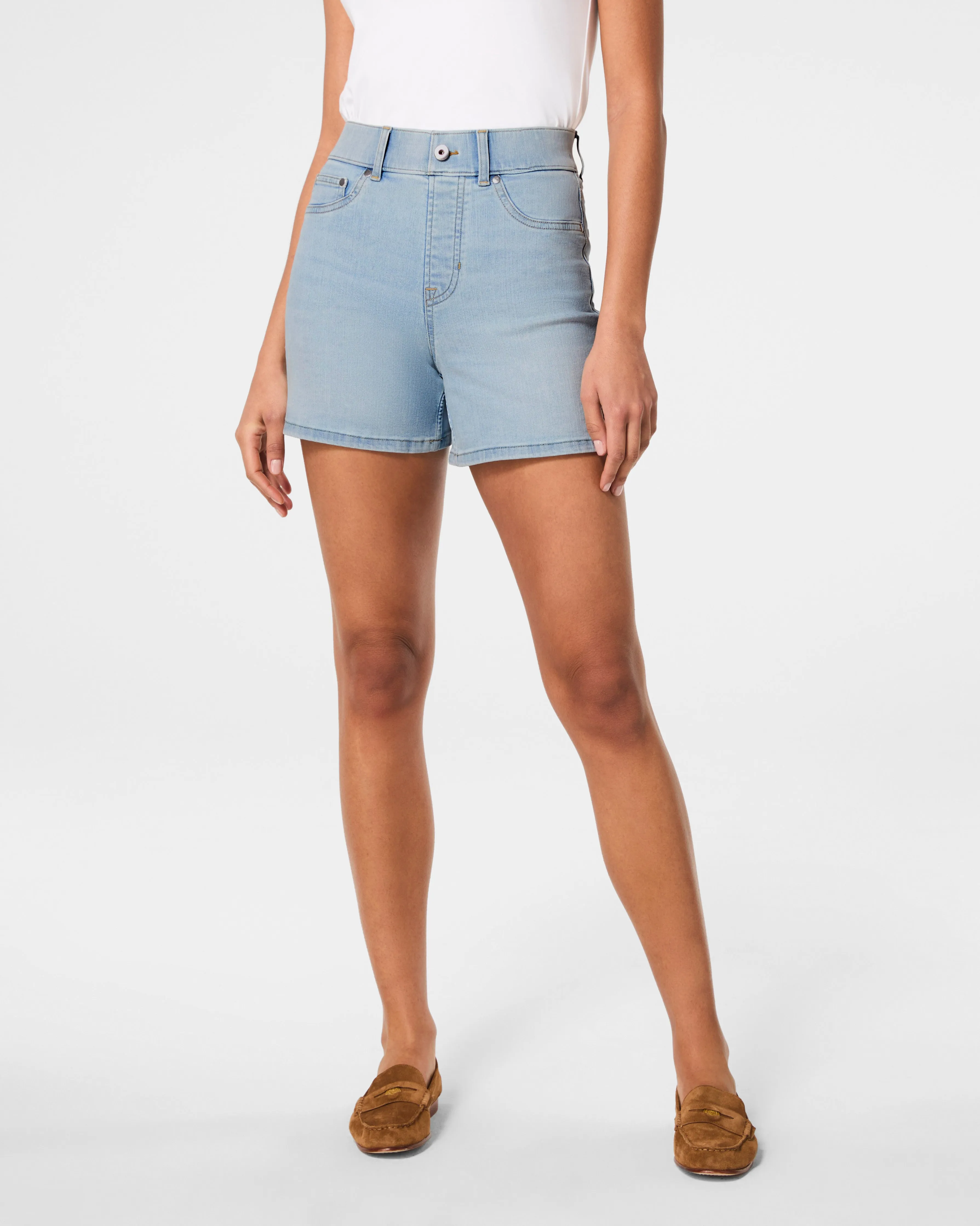 SPANXshape™ EveryWear Jean Short, 5", Tidal Blue