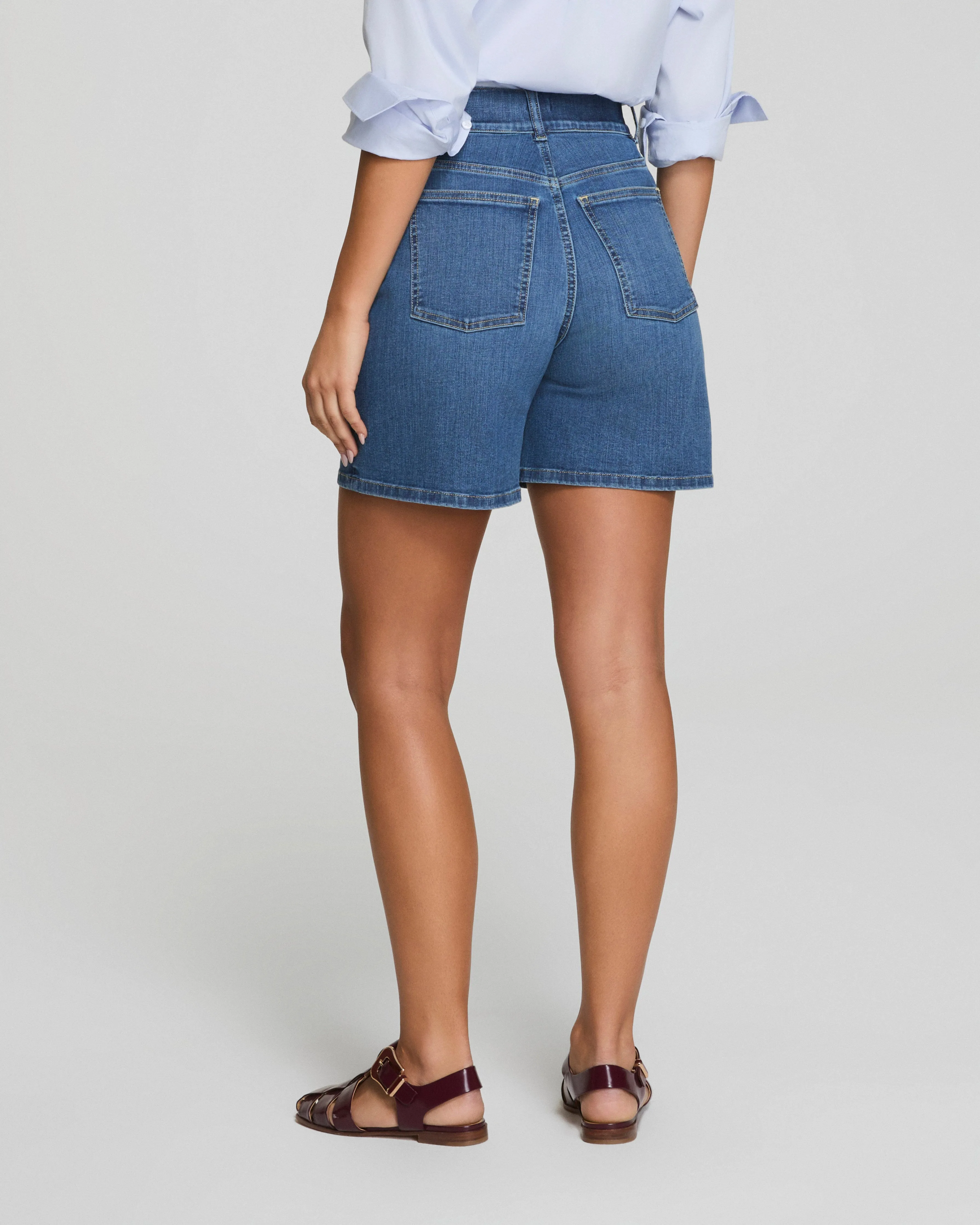 SPANXshape™ EveryWear Jean Short, 7", Vintage Indigo