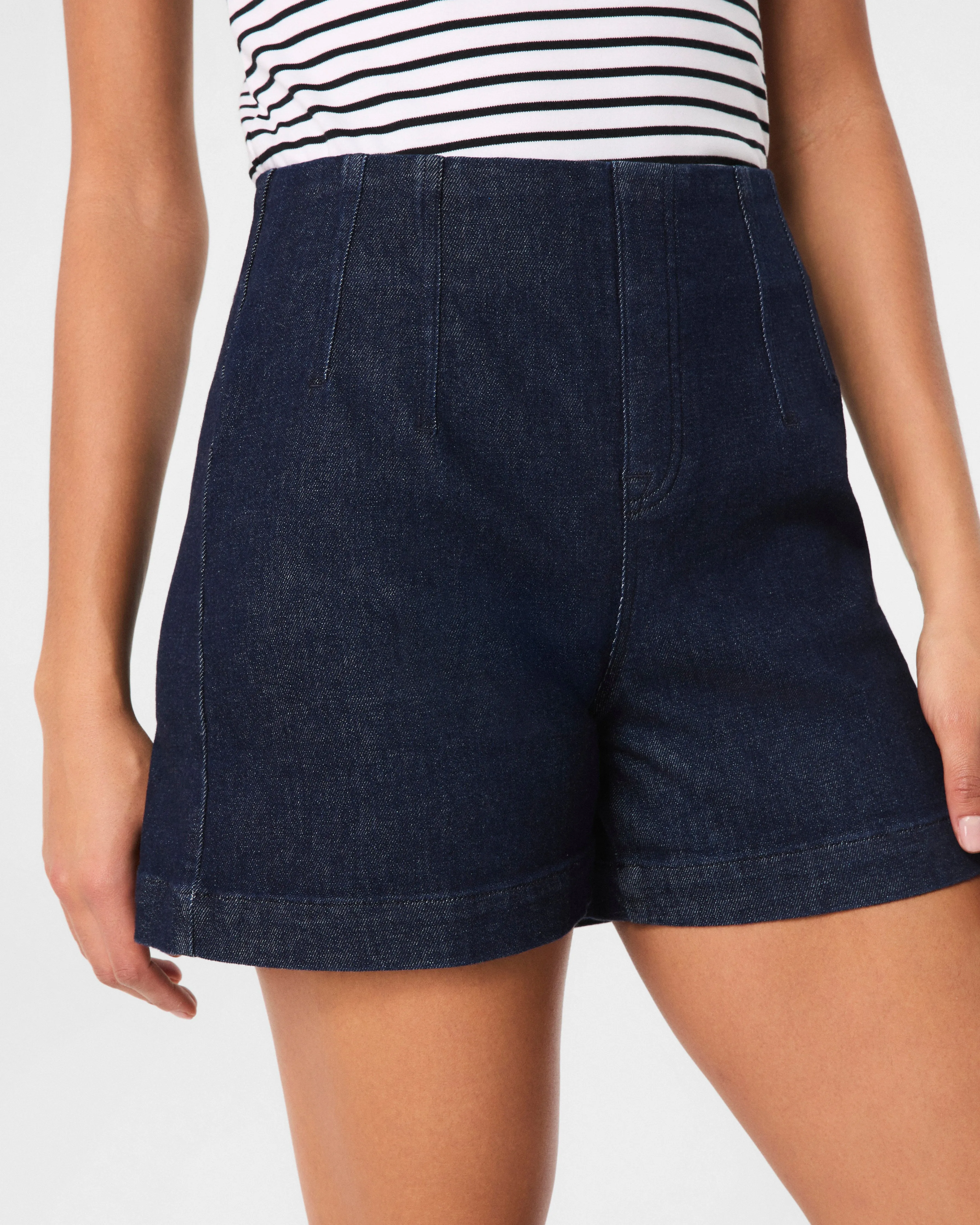 SPANXshape™ EveryWear Zero Waistband Jean Shorts, 5"