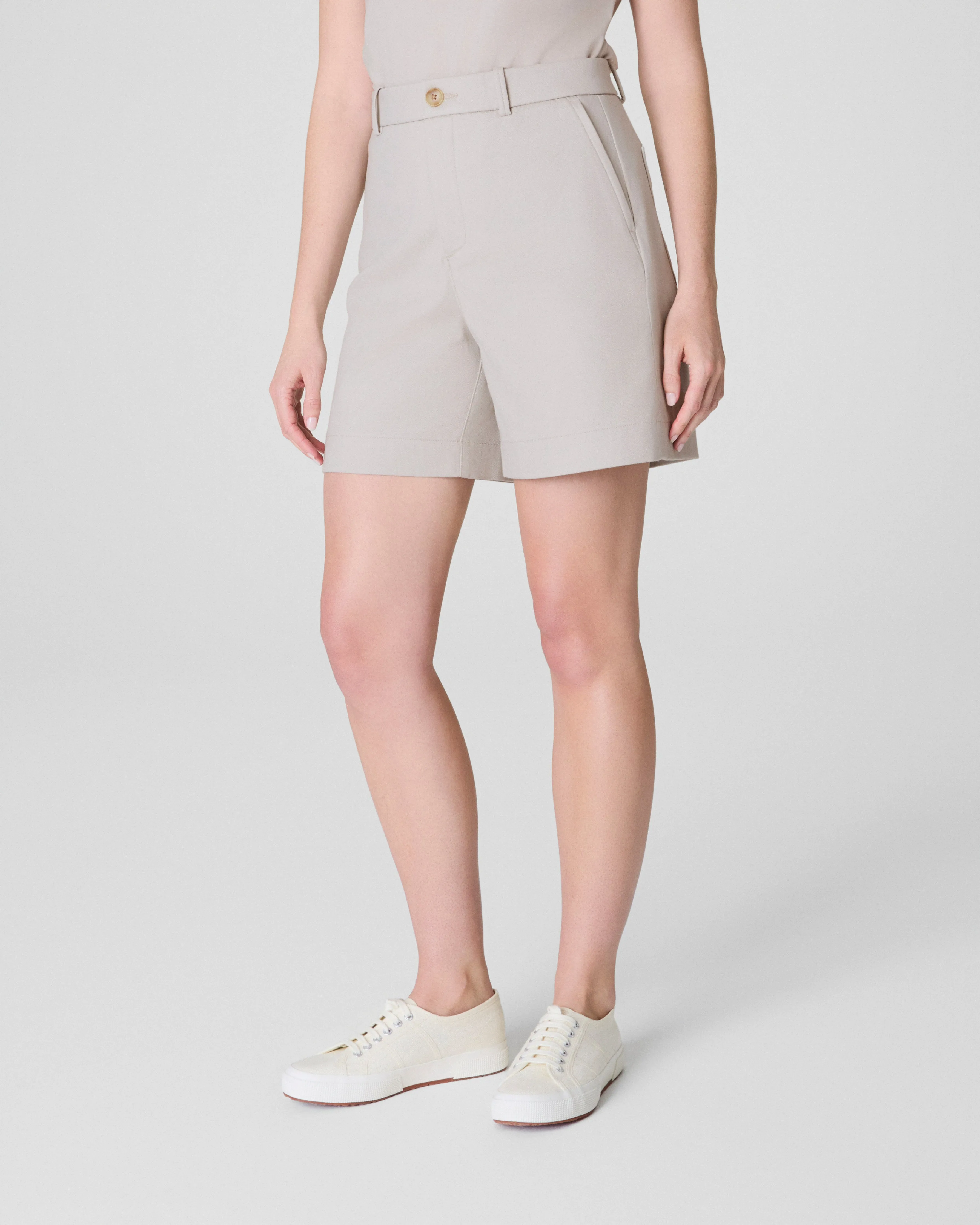 SPANXsupersmooth™ Stretch Twill Short, 7"