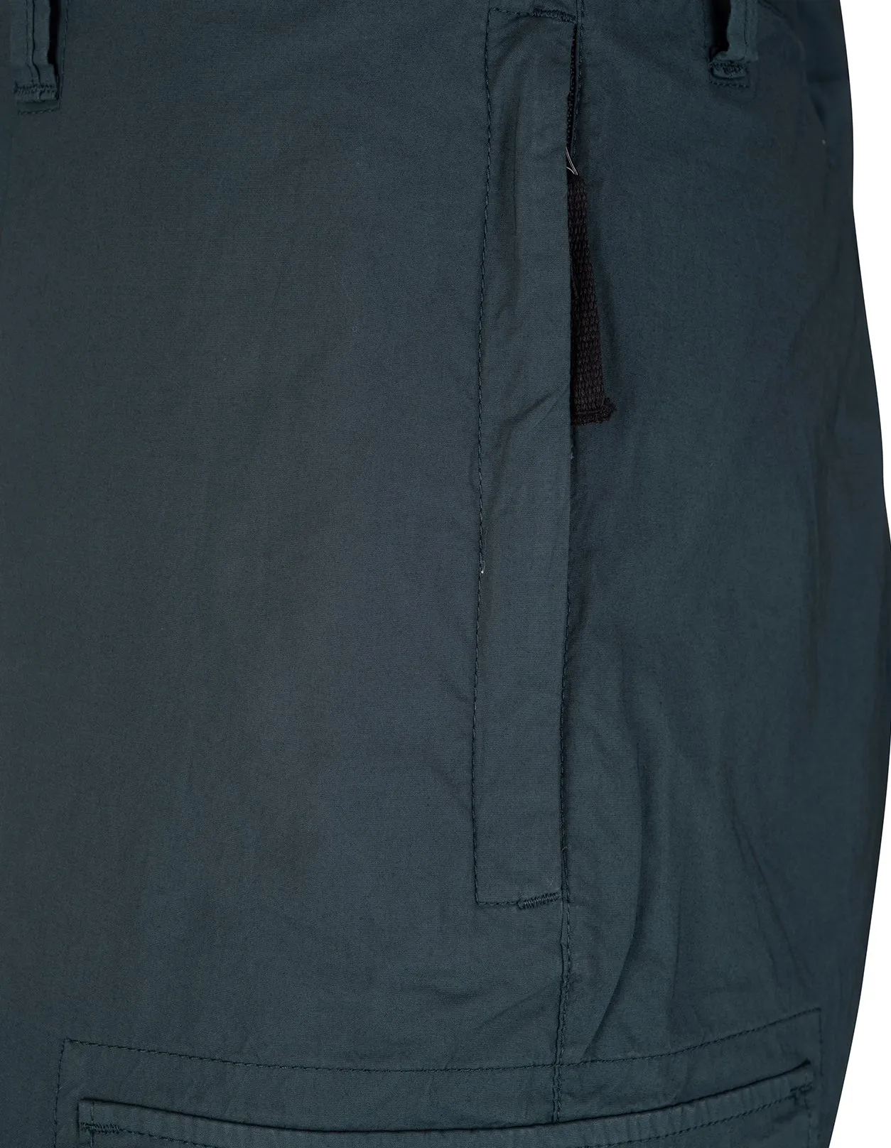 Stone Island Logo Patch Mid-Rise Cargo Shorts
