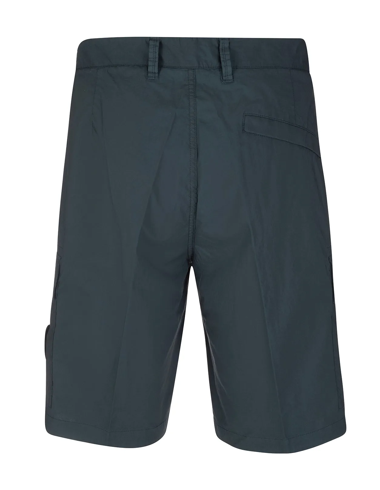 Stone Island Logo Patch Mid-Rise Cargo Shorts
