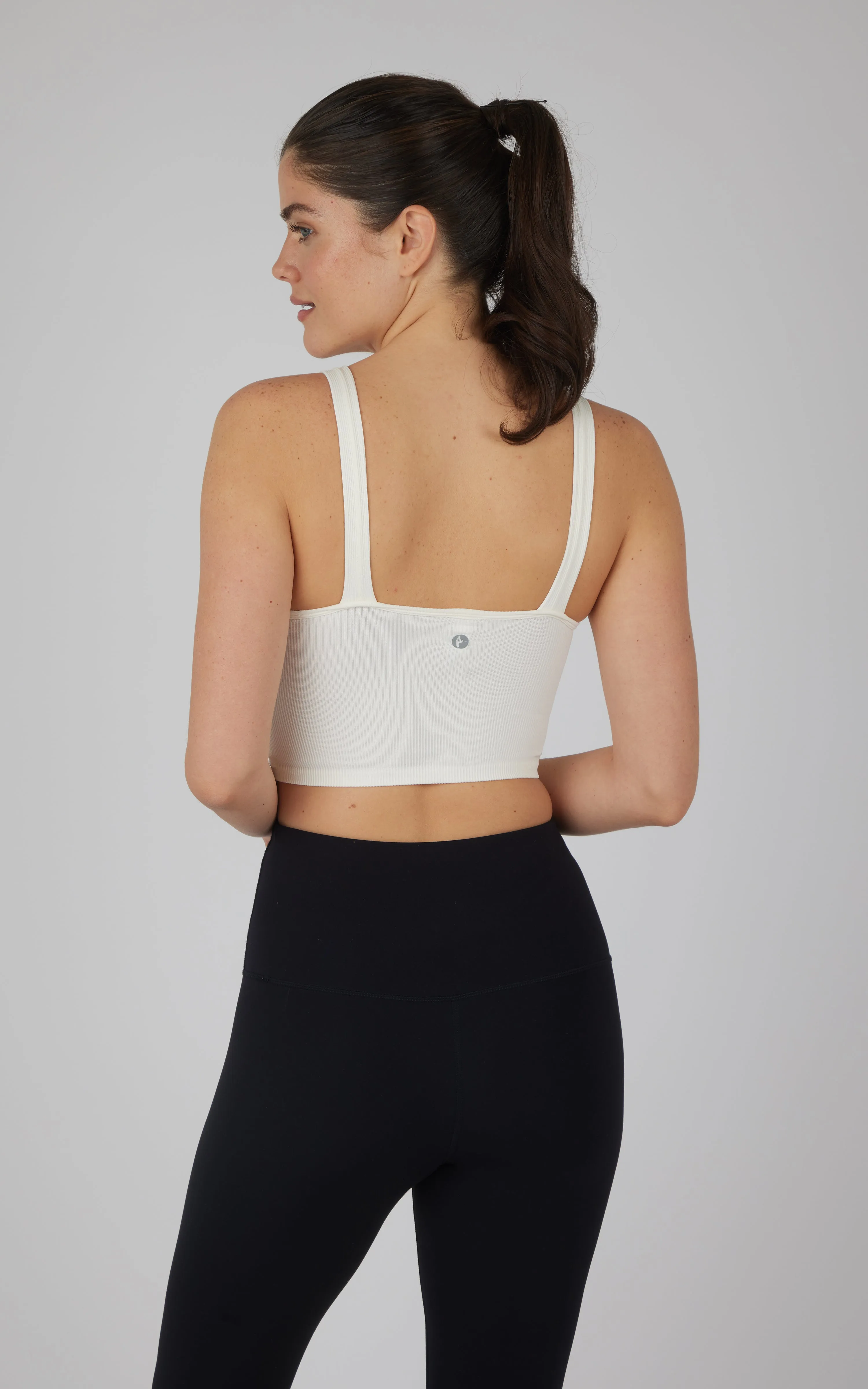 Stonewash 2 PK Scoop Neck Bralette Tank